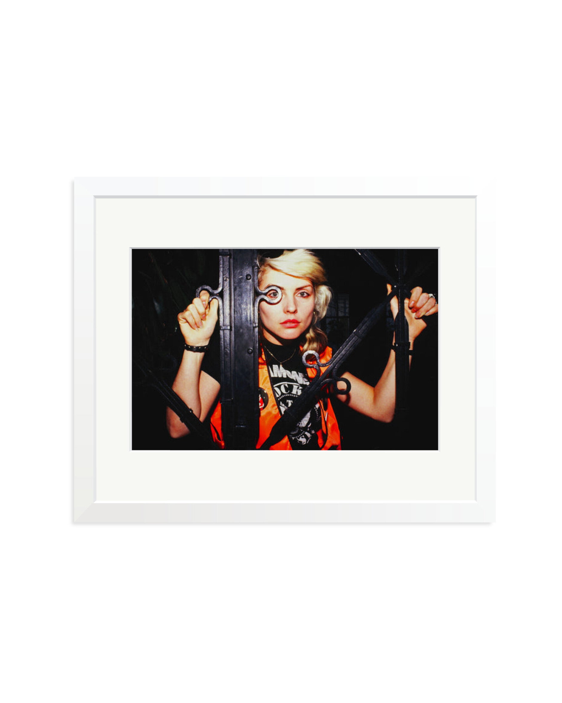 Debbie Harry of Blondie 1978 White / Medium