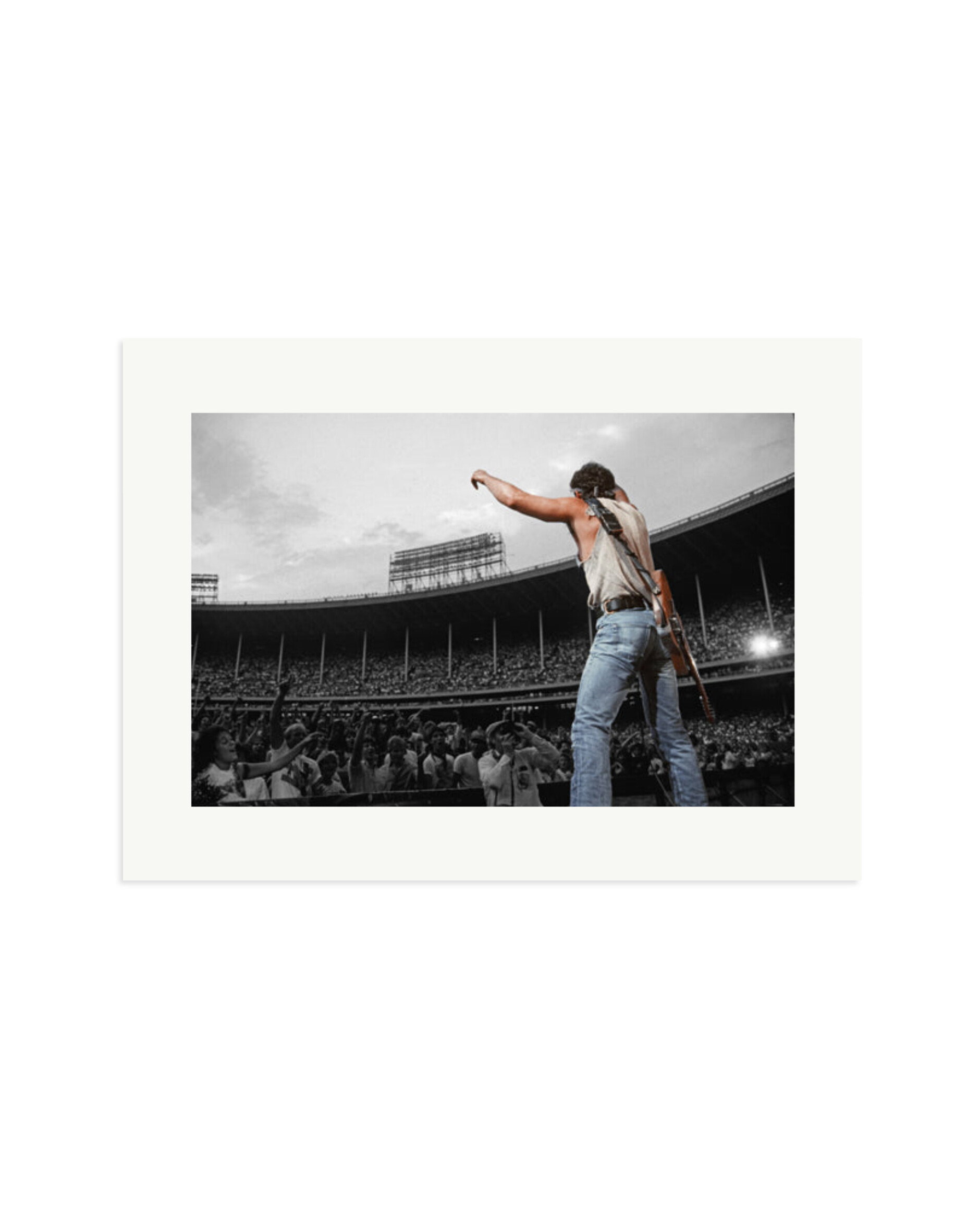 Bruce Springsteen at Cleveland Stadium 1985 Print Only / XL