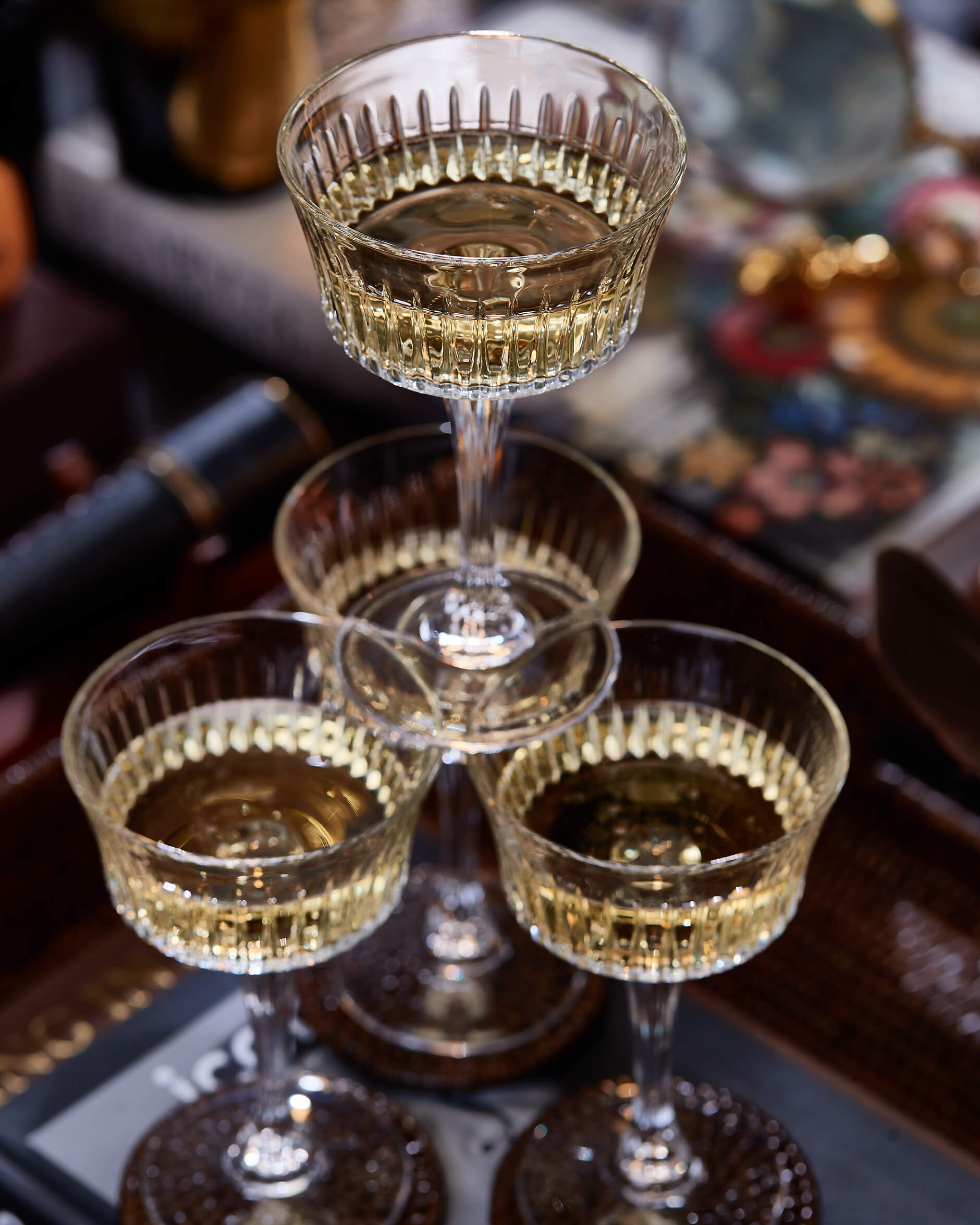 Manhattan cocktailglas kristall singel