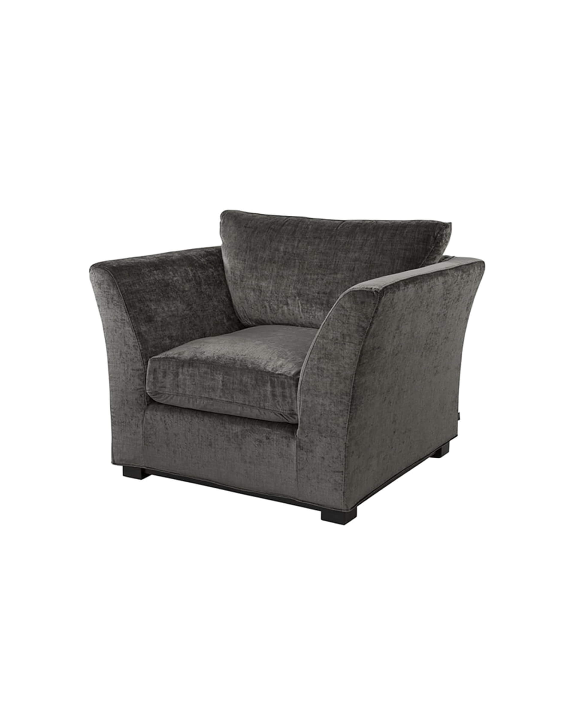 Stafford fåtölj celeste antracite