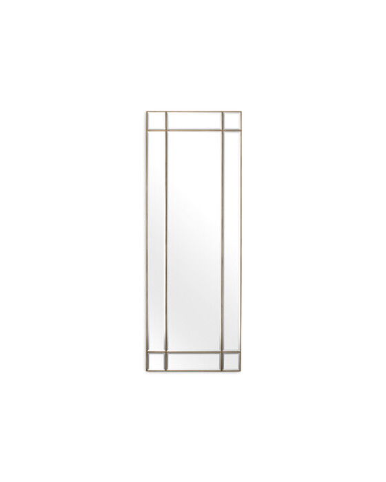 Beaumont Mirror Rectangular Brass