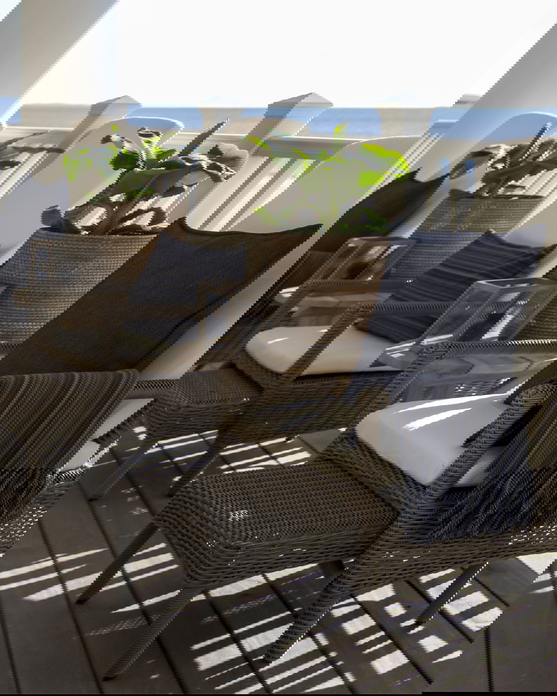 Vintage Beistelltisch charcoal, rund