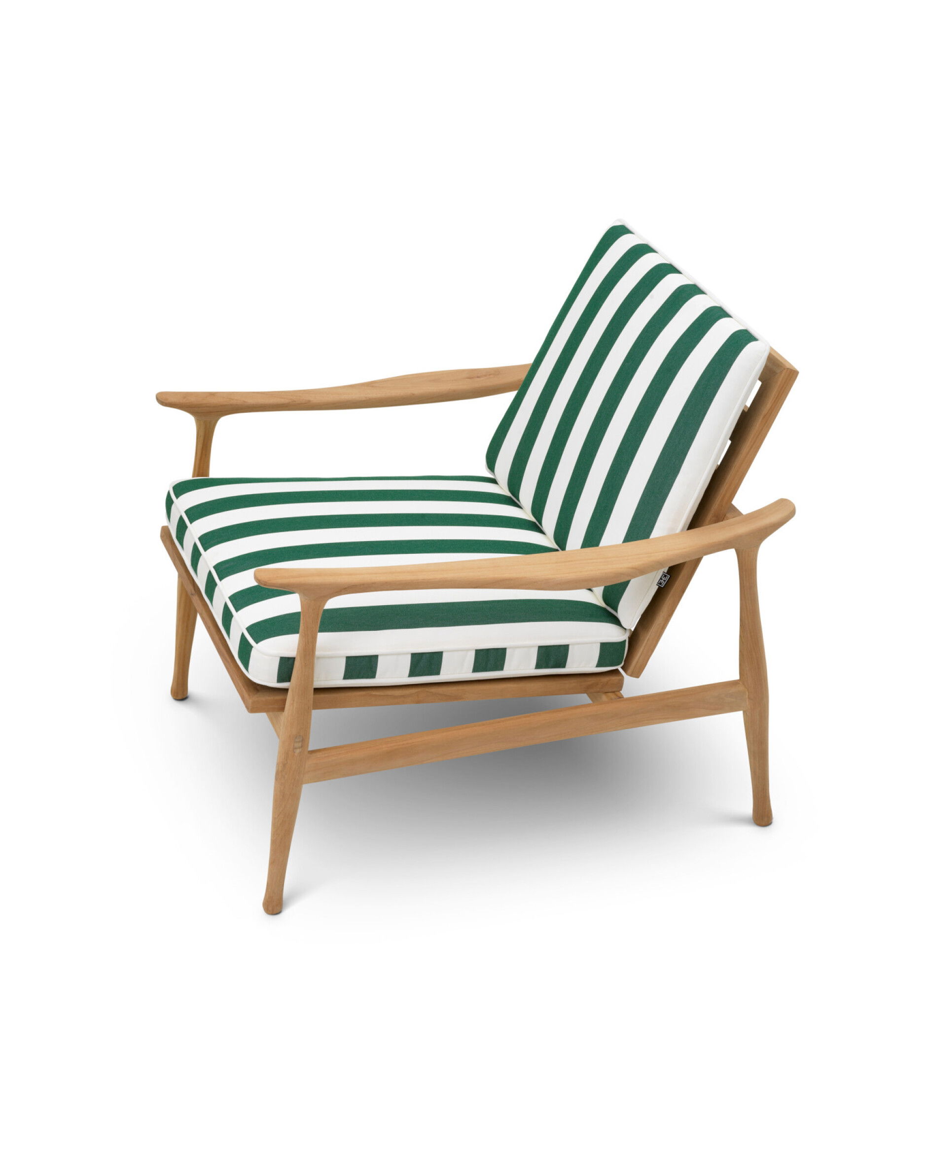 Manzo Florent Green Armchair