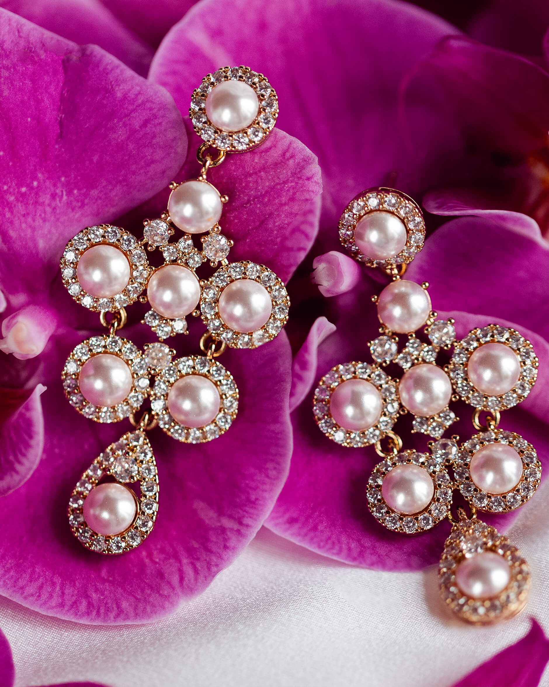 Ophelia korvakorut rosaline