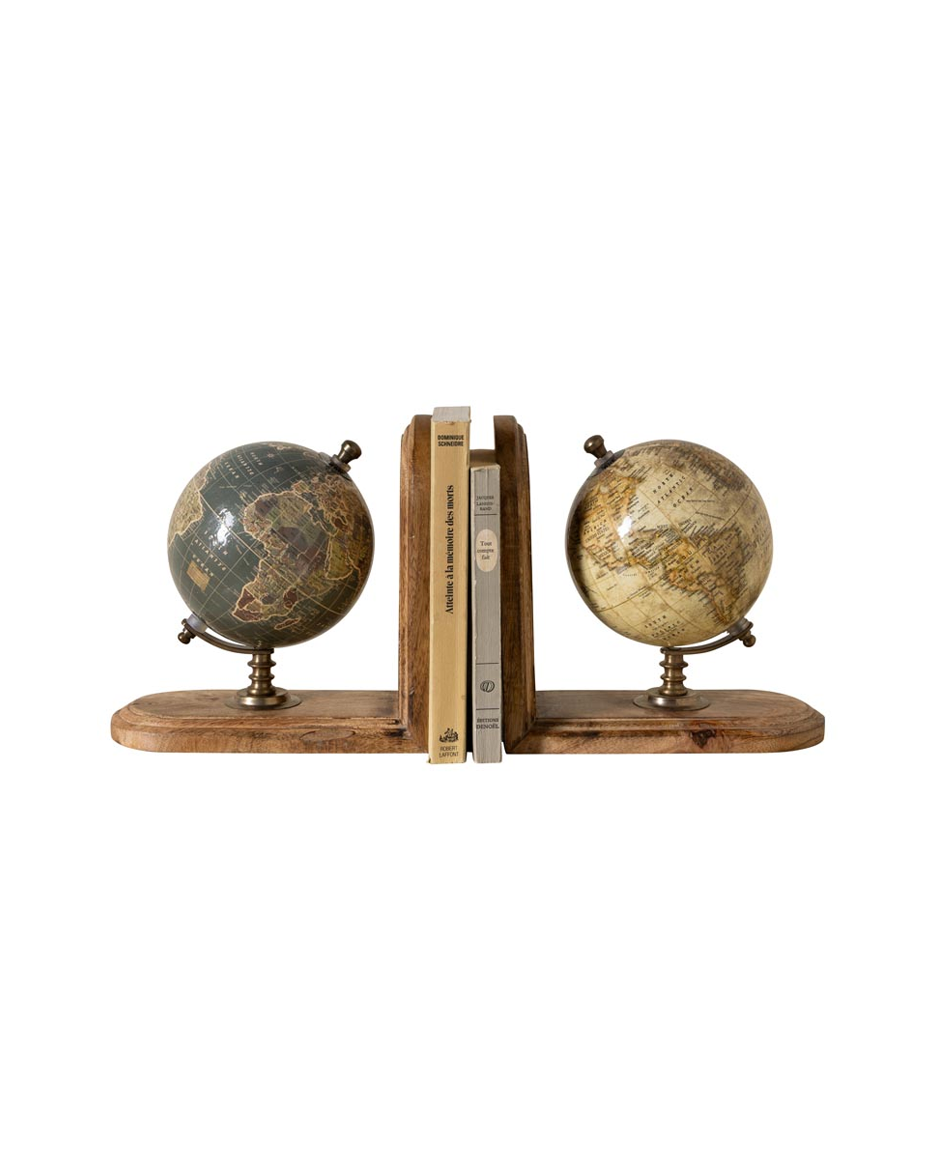 Oxton globe bookends