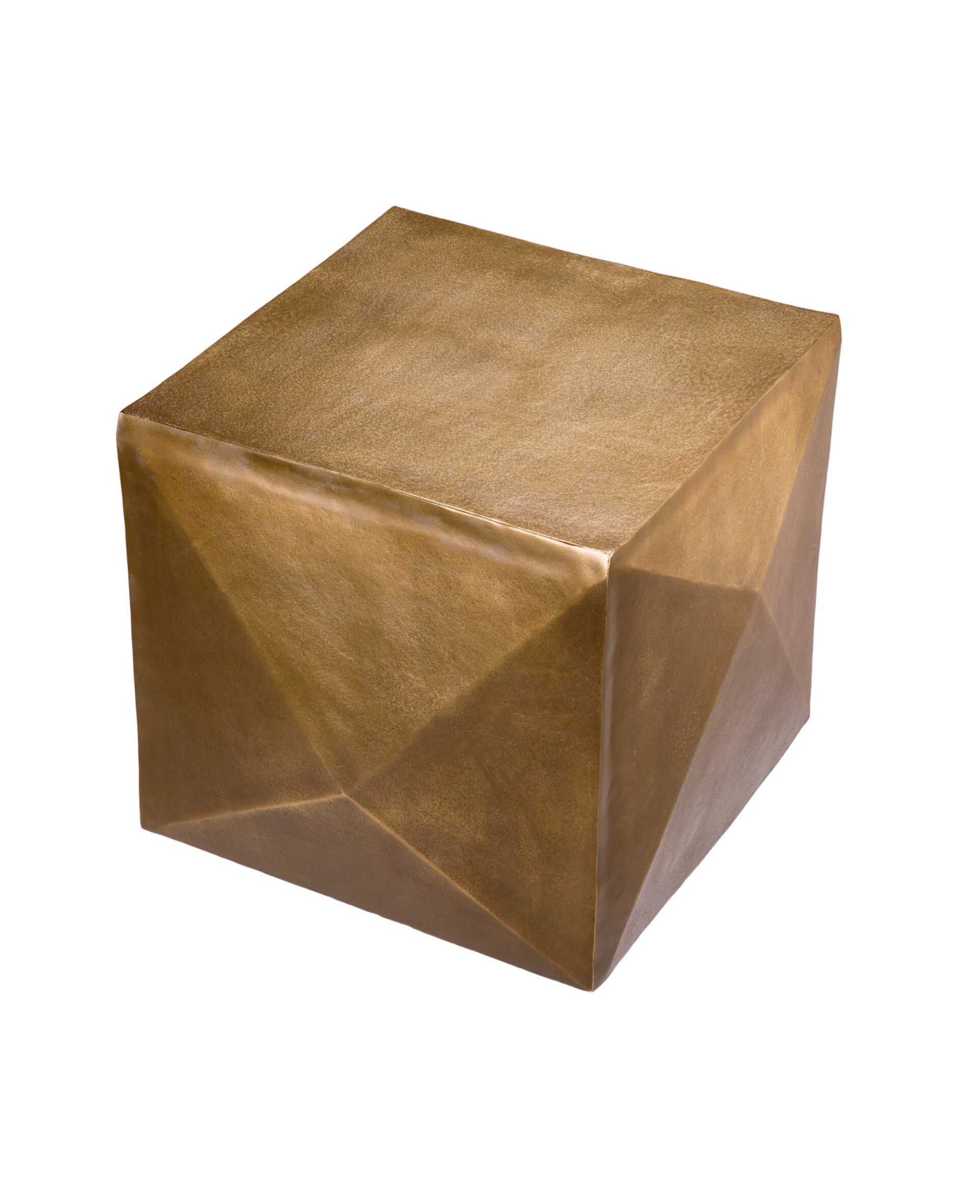 Maratea Side Table Antique Brass