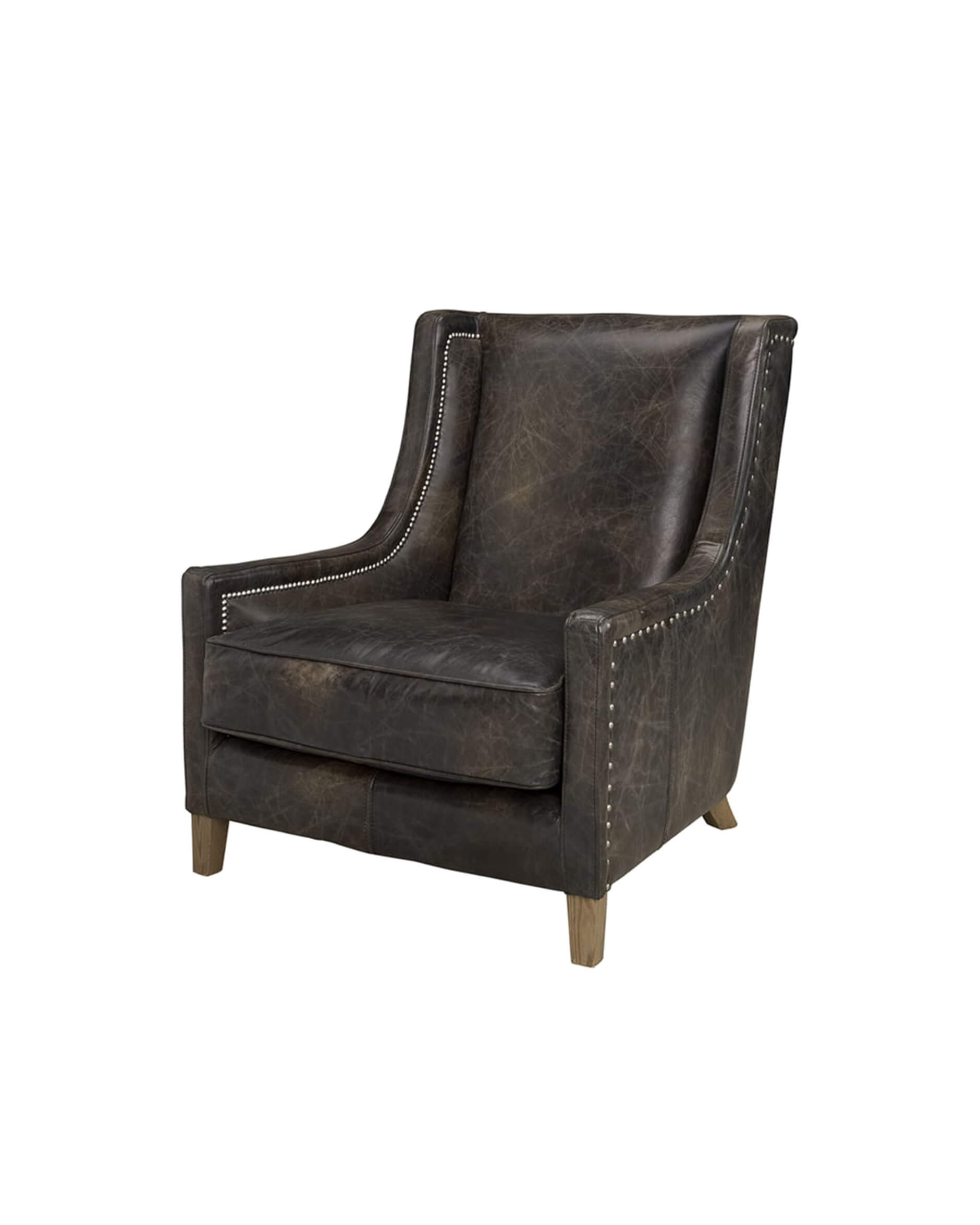 AW44 Ledersessel Fudge