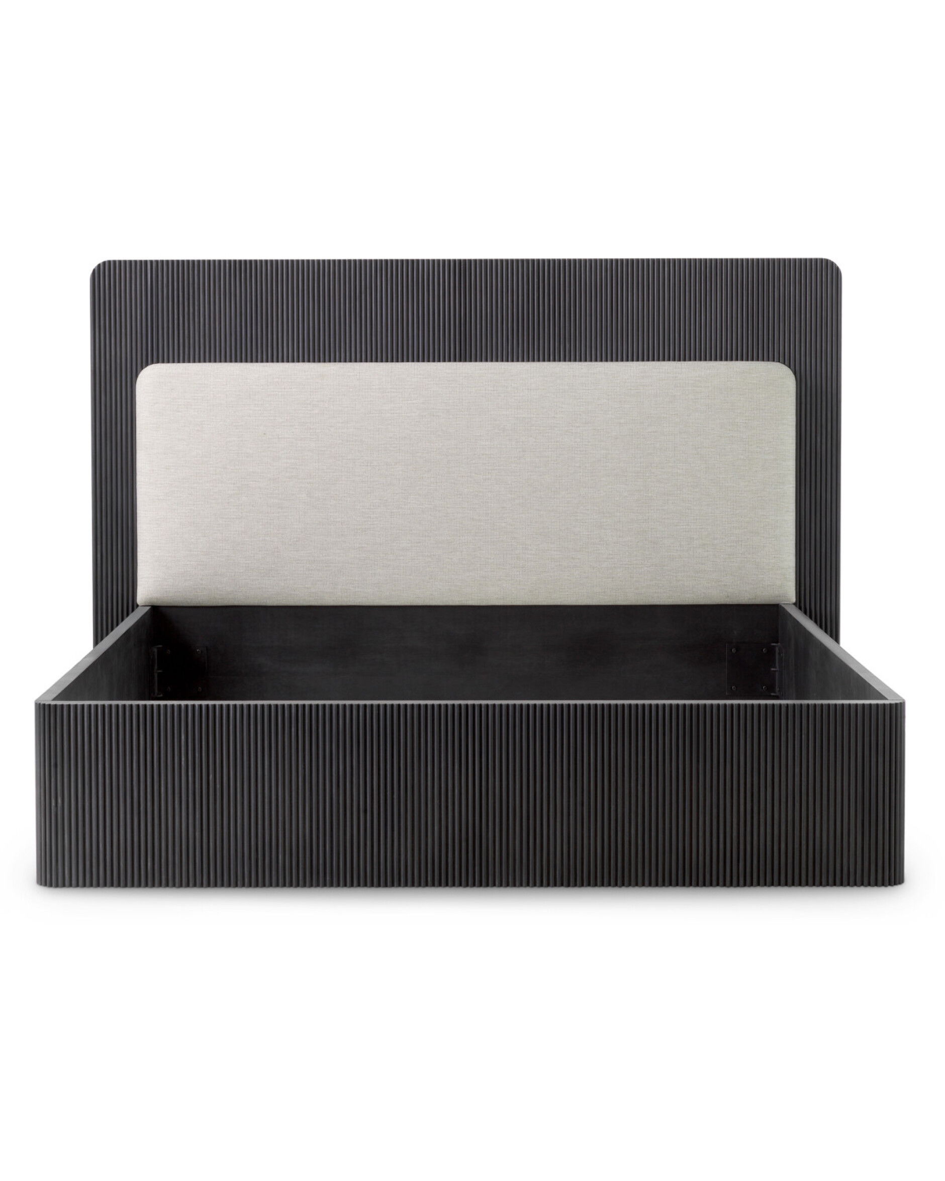 Dimitrios-sängynrunko, hiilenharmaa