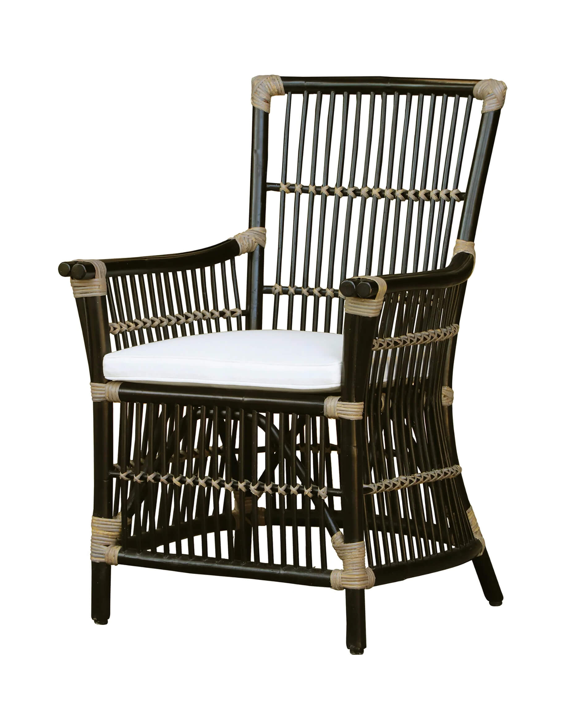 Columbus karmstol svart OUTLET