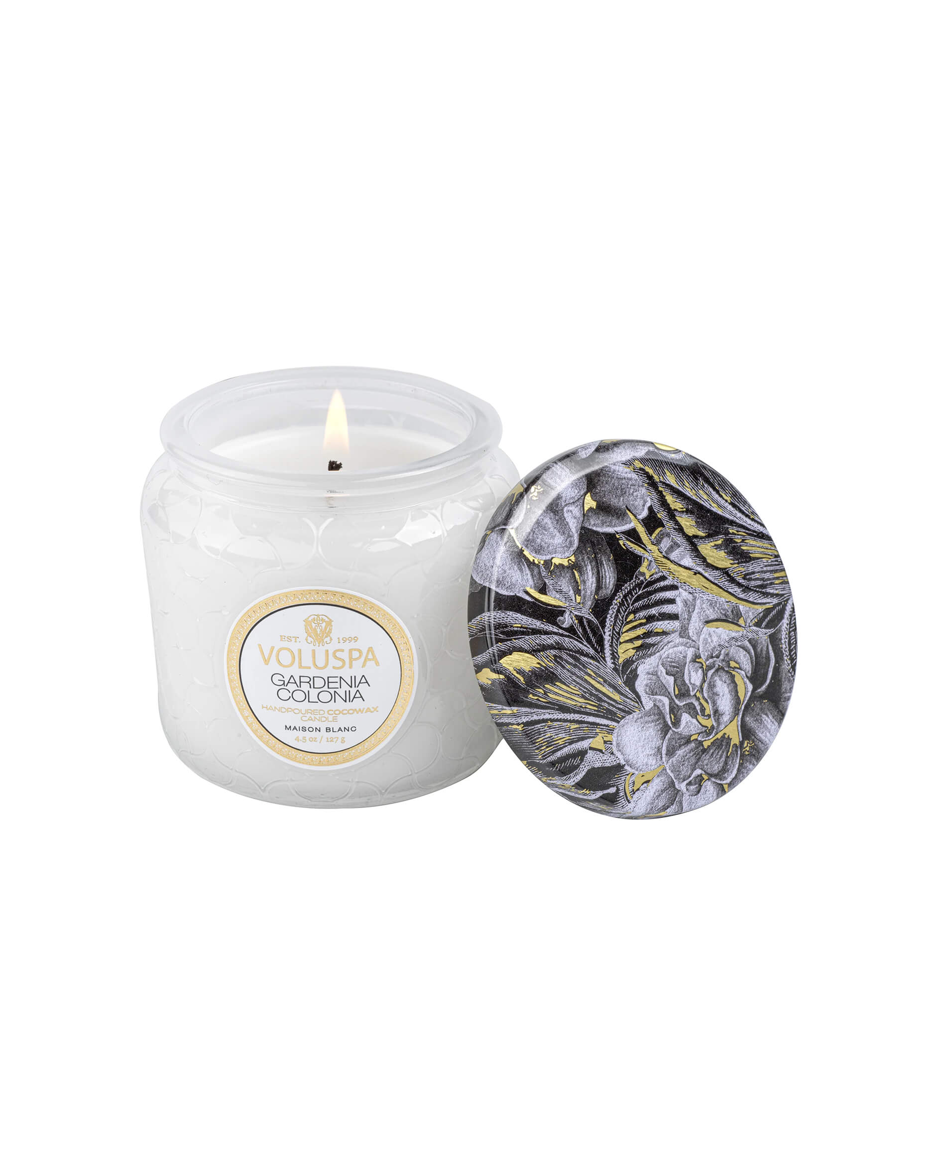 Gardenia Colonia Scented Candle Petite Jar