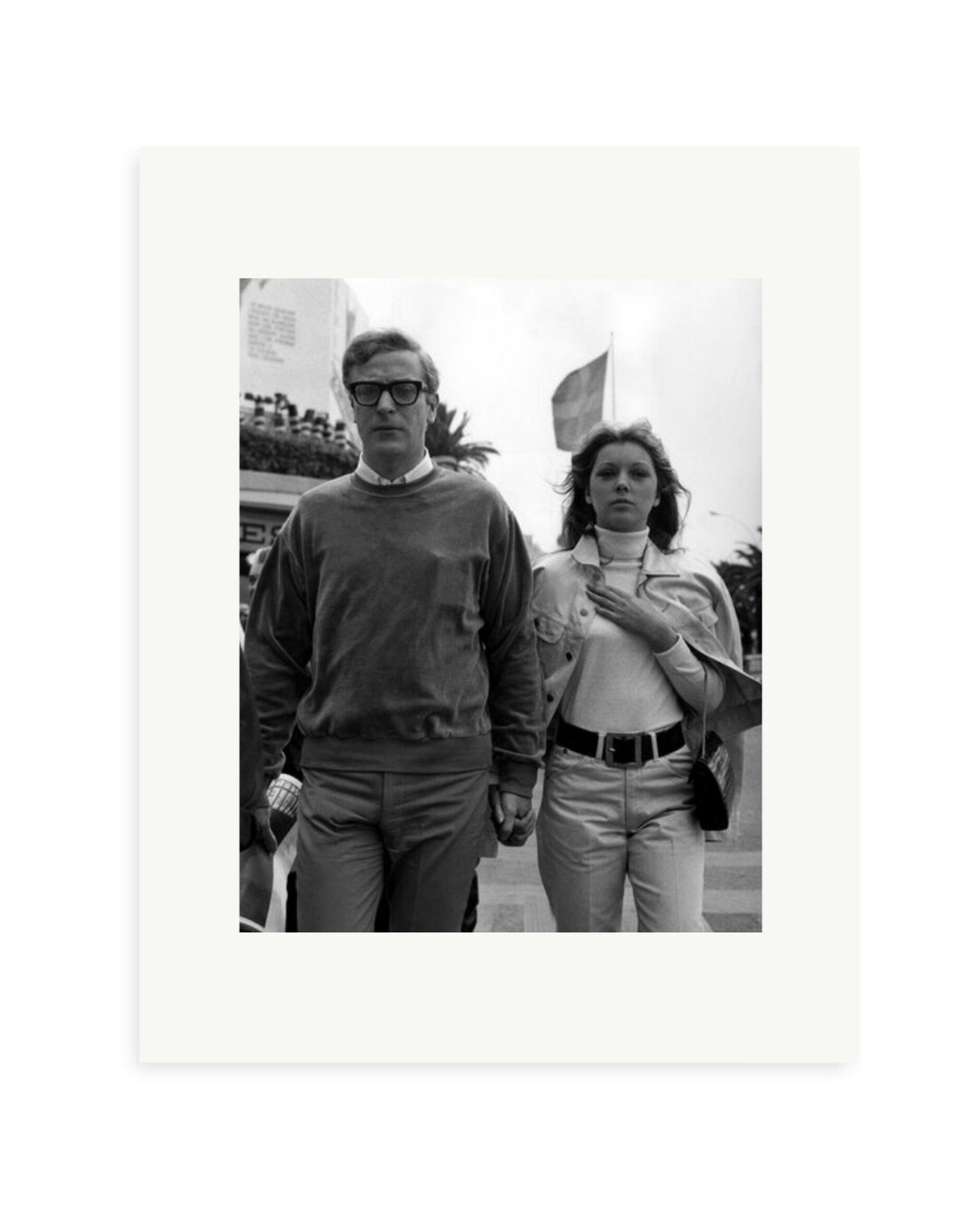 Michael Caine and Betsy Motte Print Only / Small