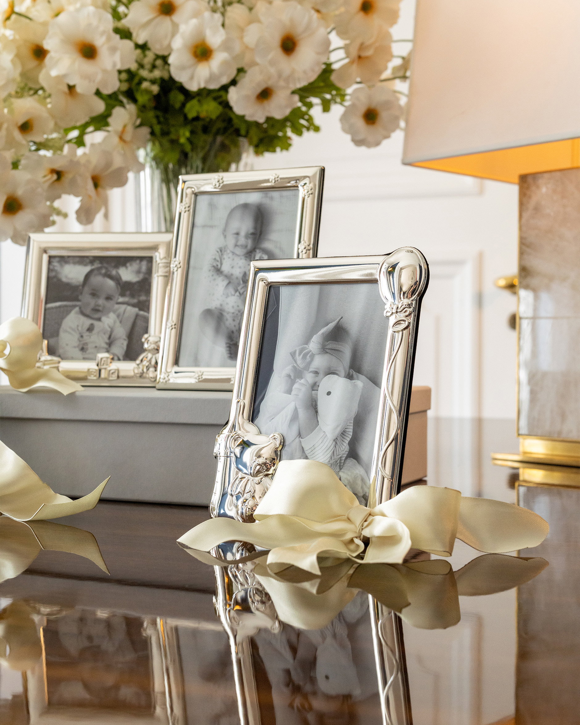 Teddy photo frame