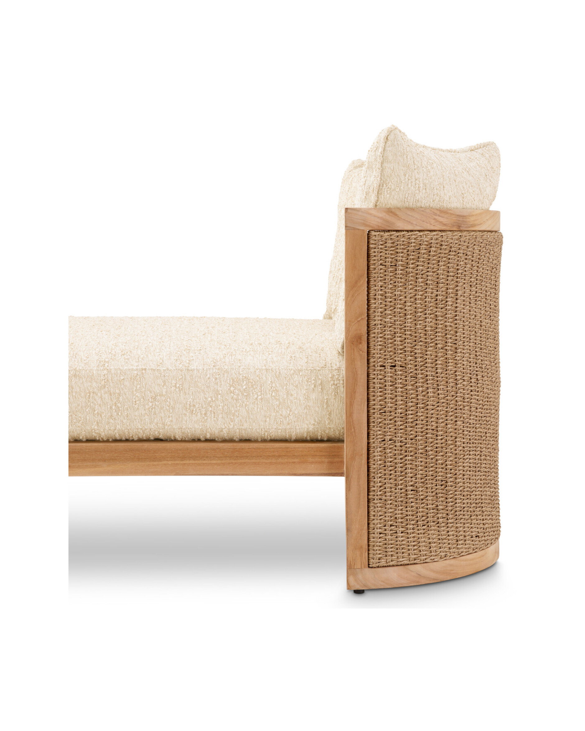 Marenzo teak sun lounger