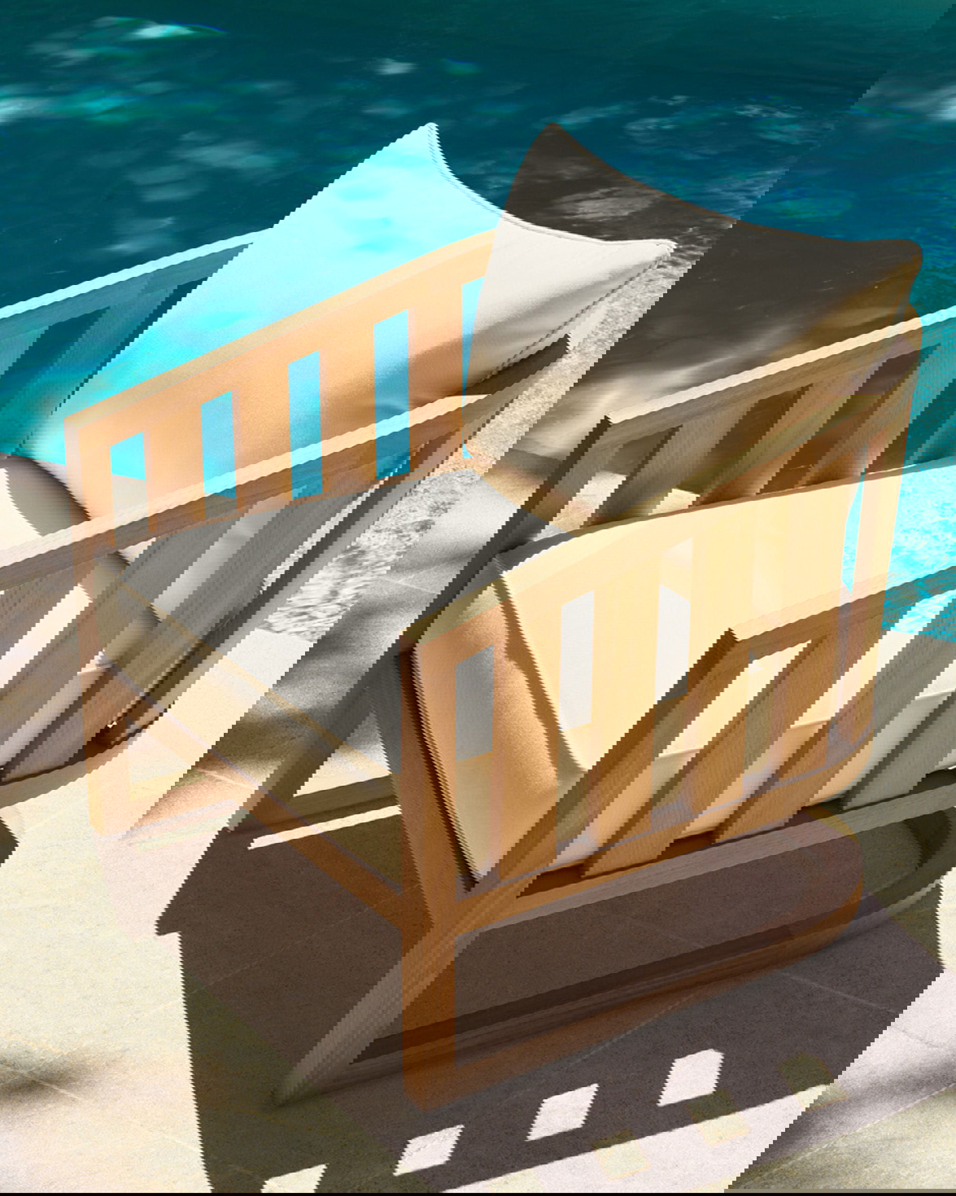 Aruba-Sessel Natural Teak