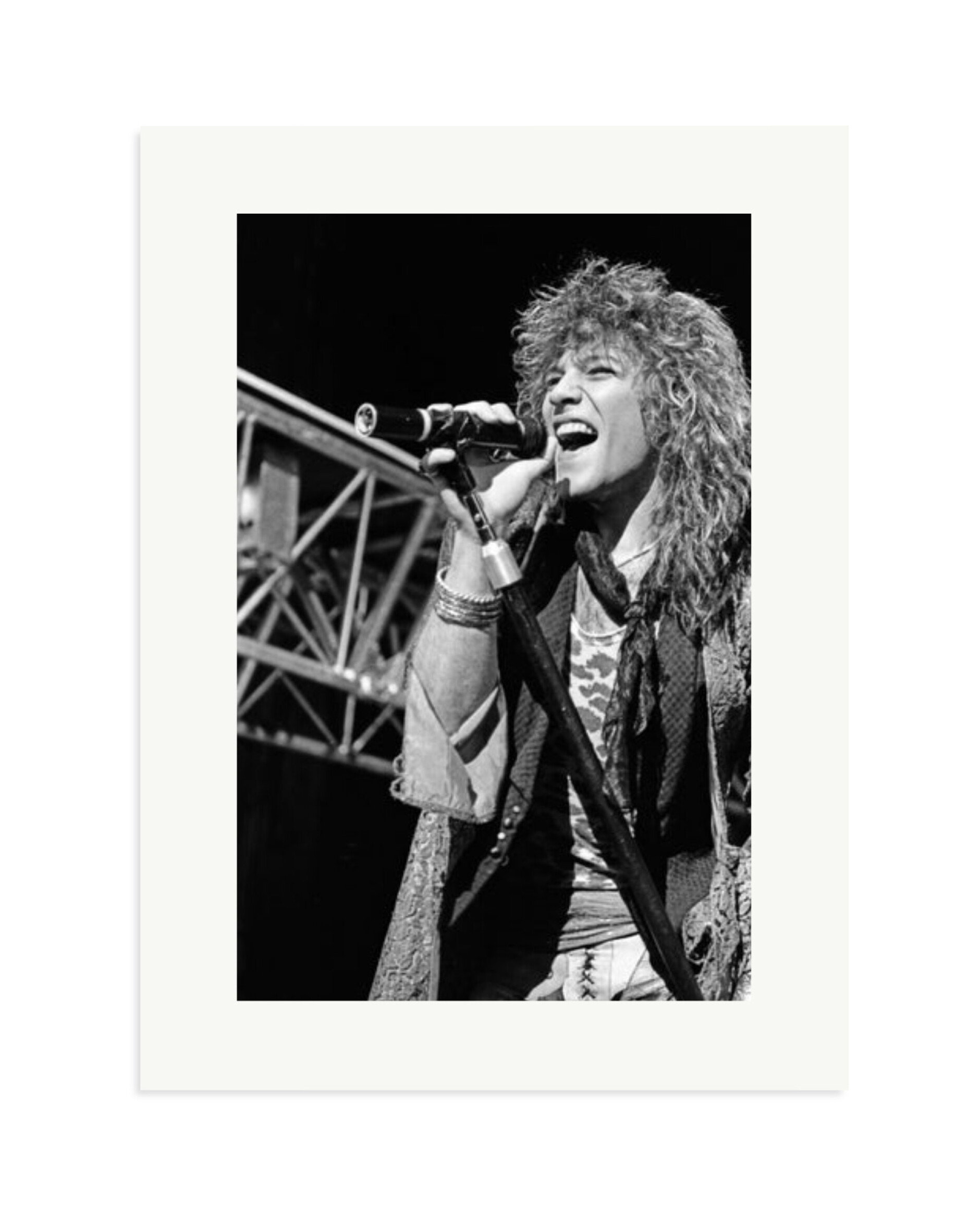 Jon Bon Jovi at the Blossom Music Center Print Only / XL