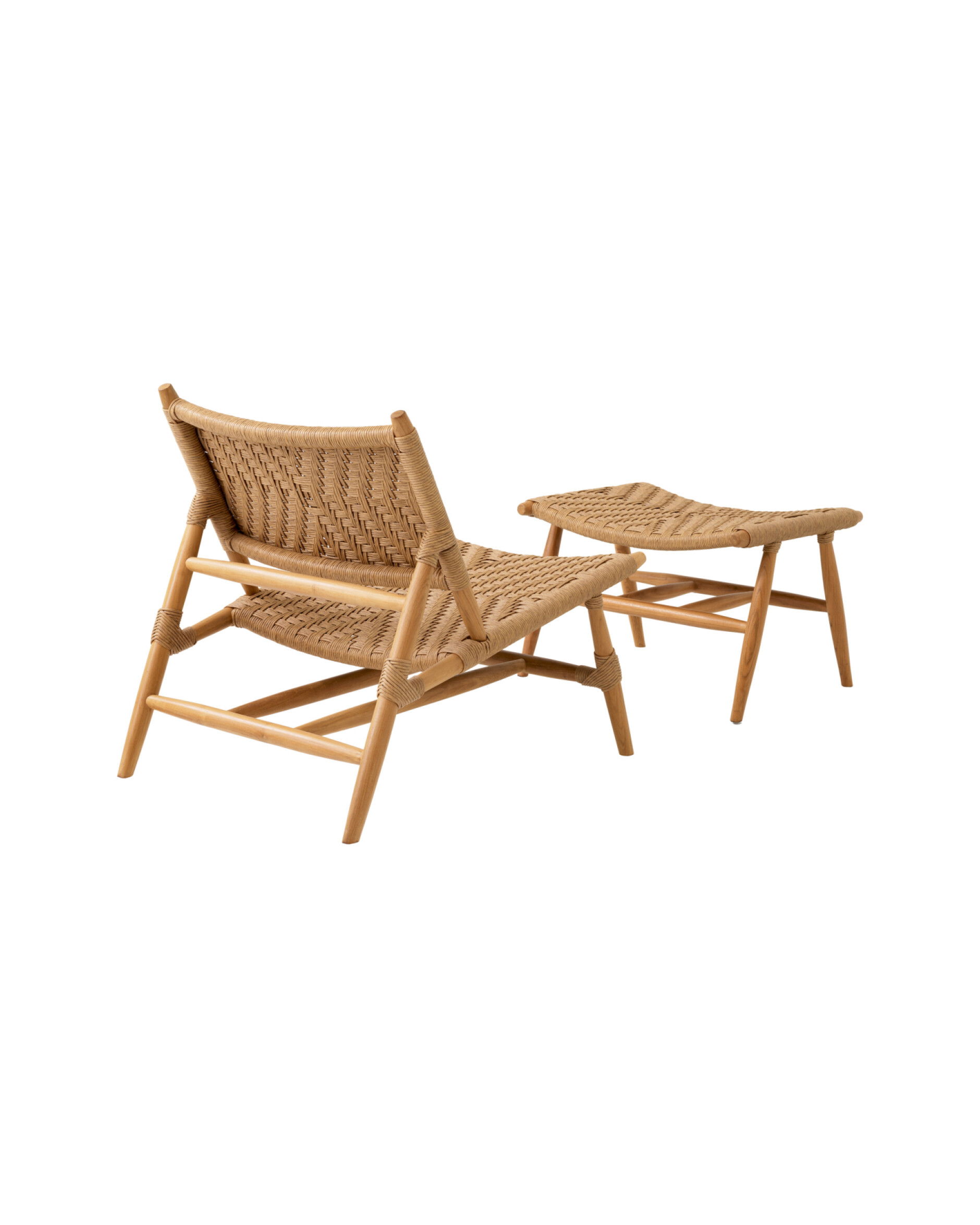 Laroc fåtölj natural teak