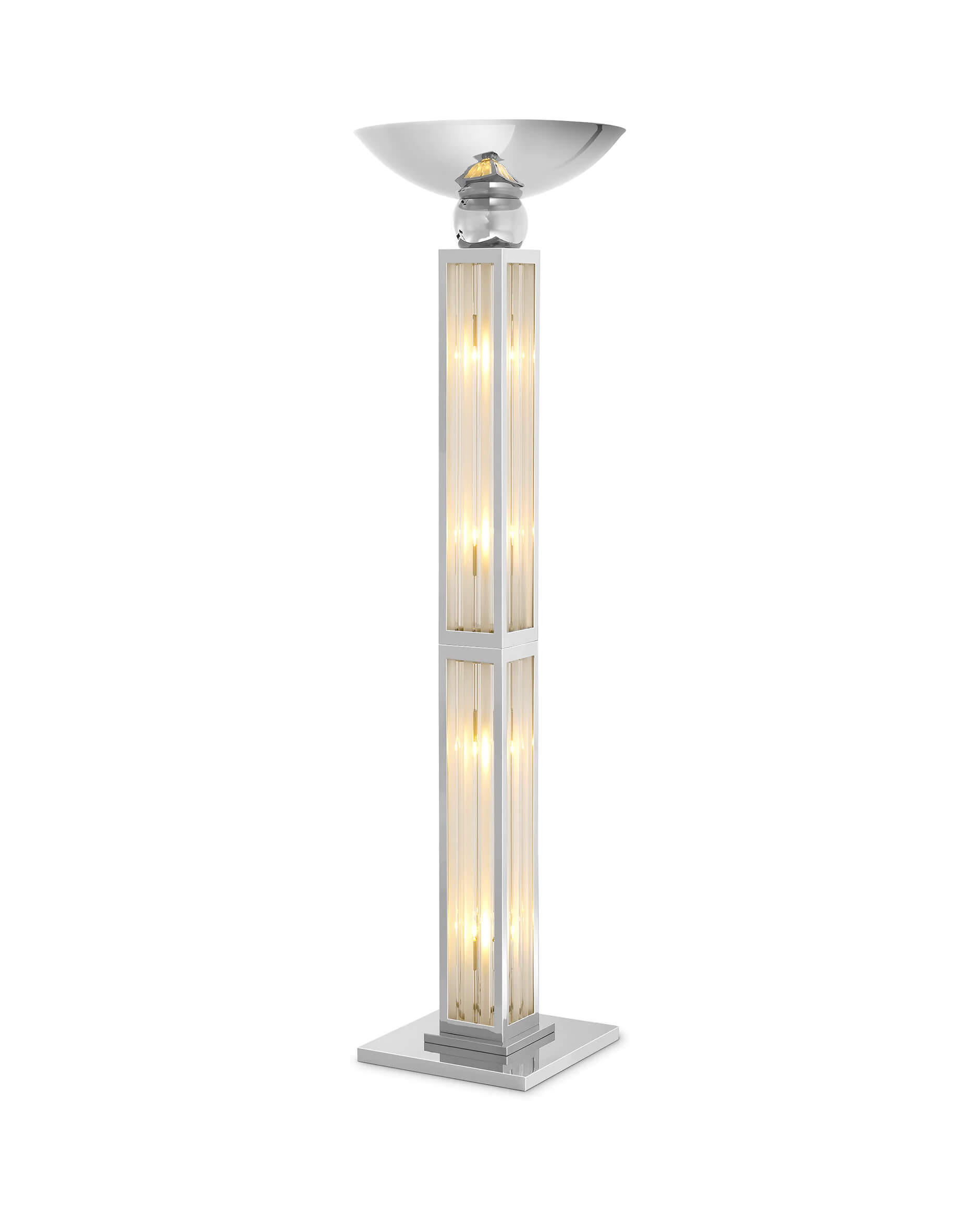 Dorrell golvlampa nickel OUTLET