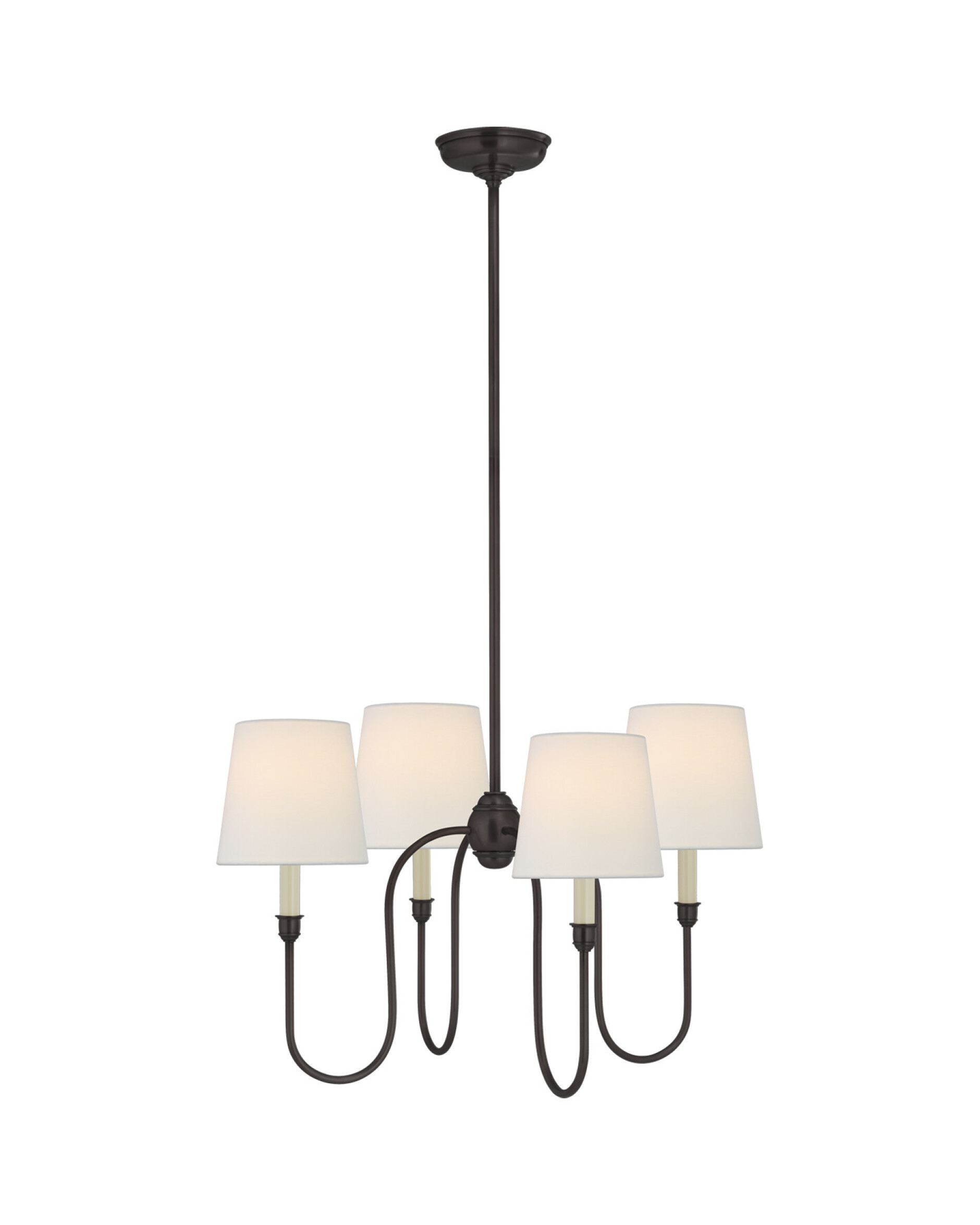 Vendome takkrona brons