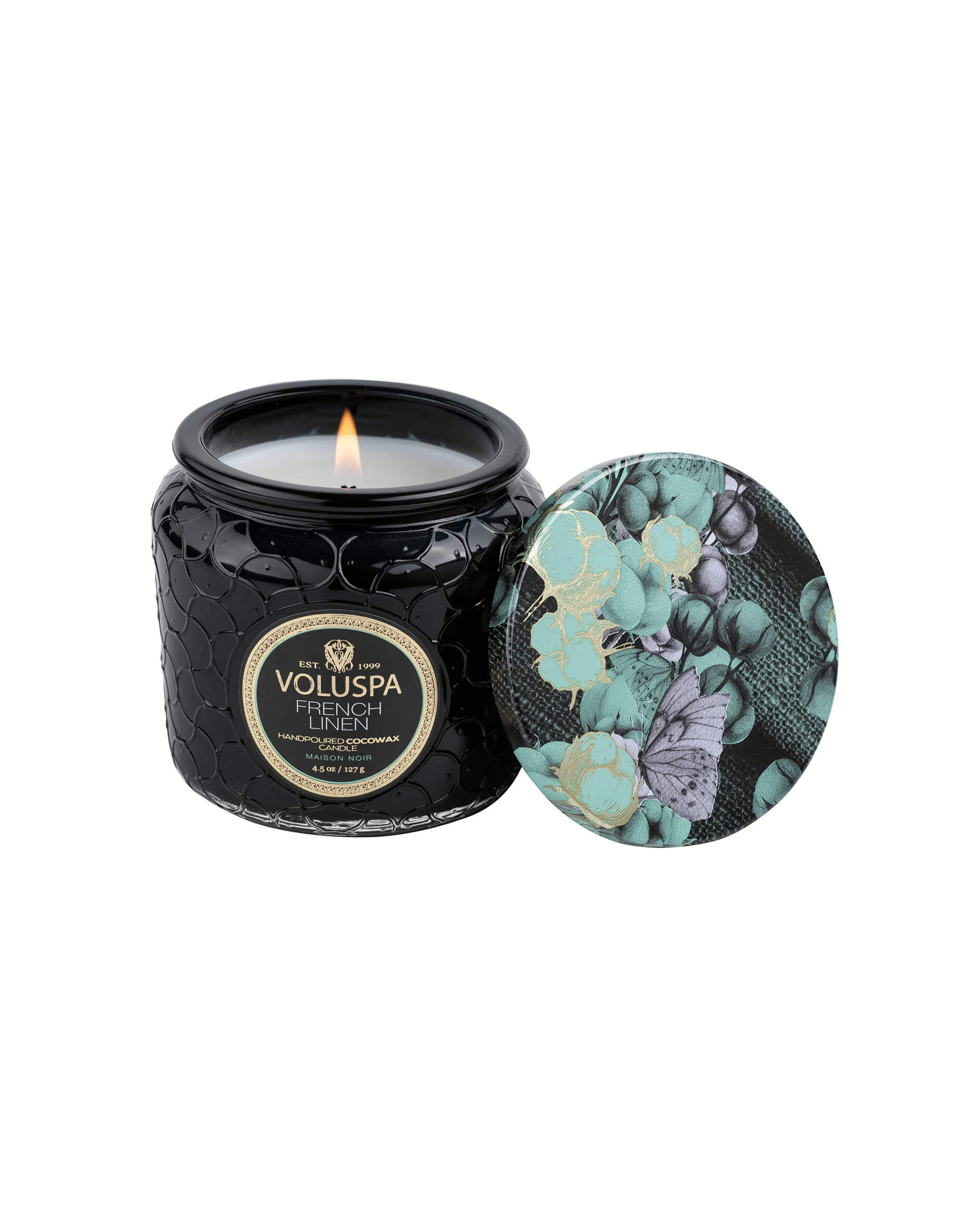 French Linen doftljus petite jar