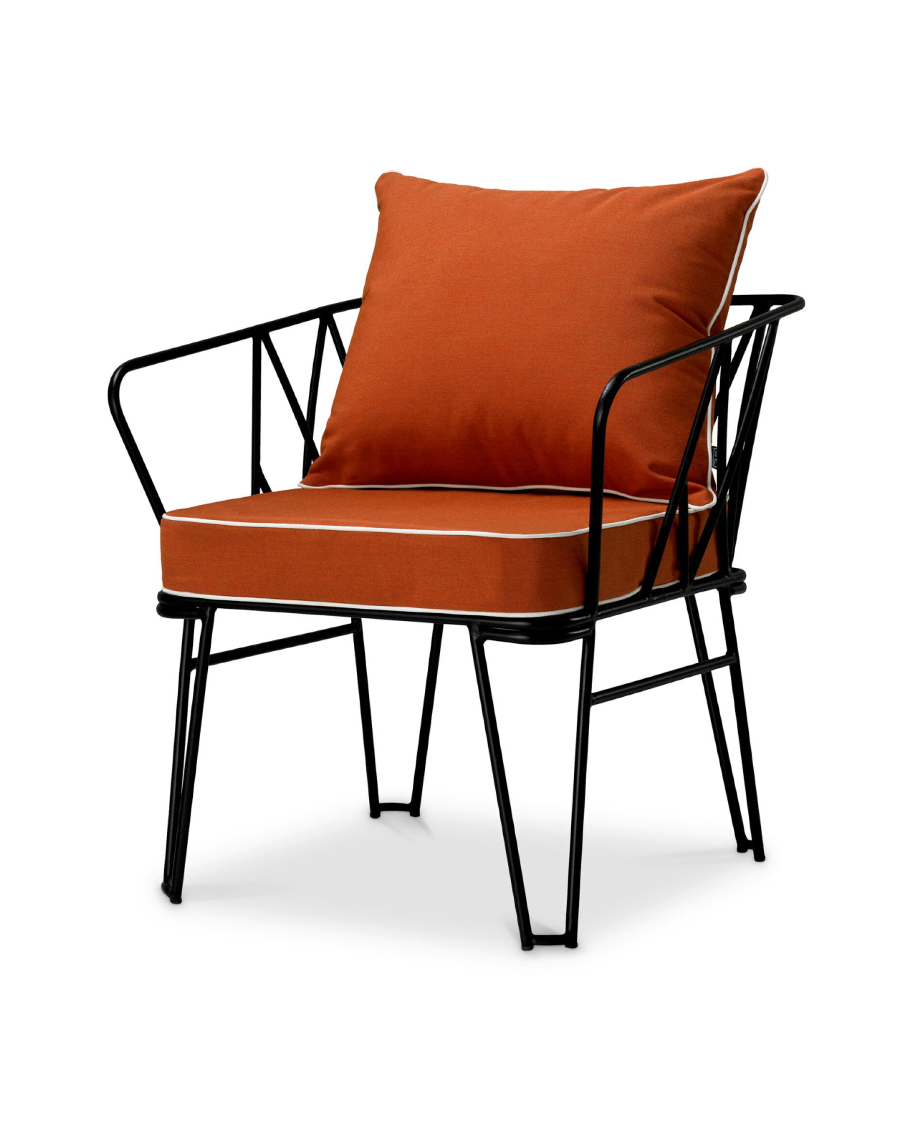 Clifton fåtölj blaise orange