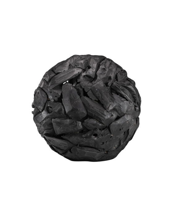 Globe dekorasjon svart