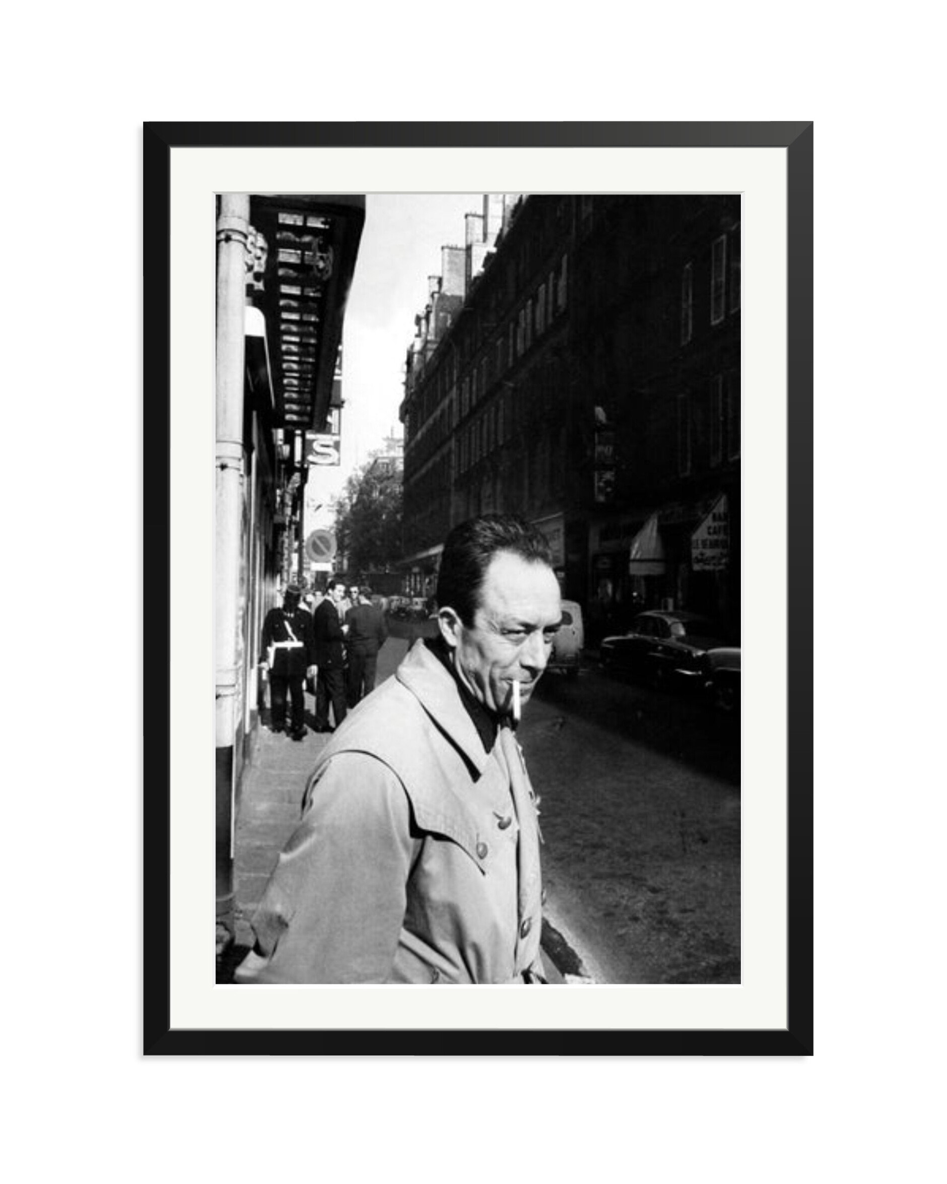 Albert Camus, 1957 Black / XXL