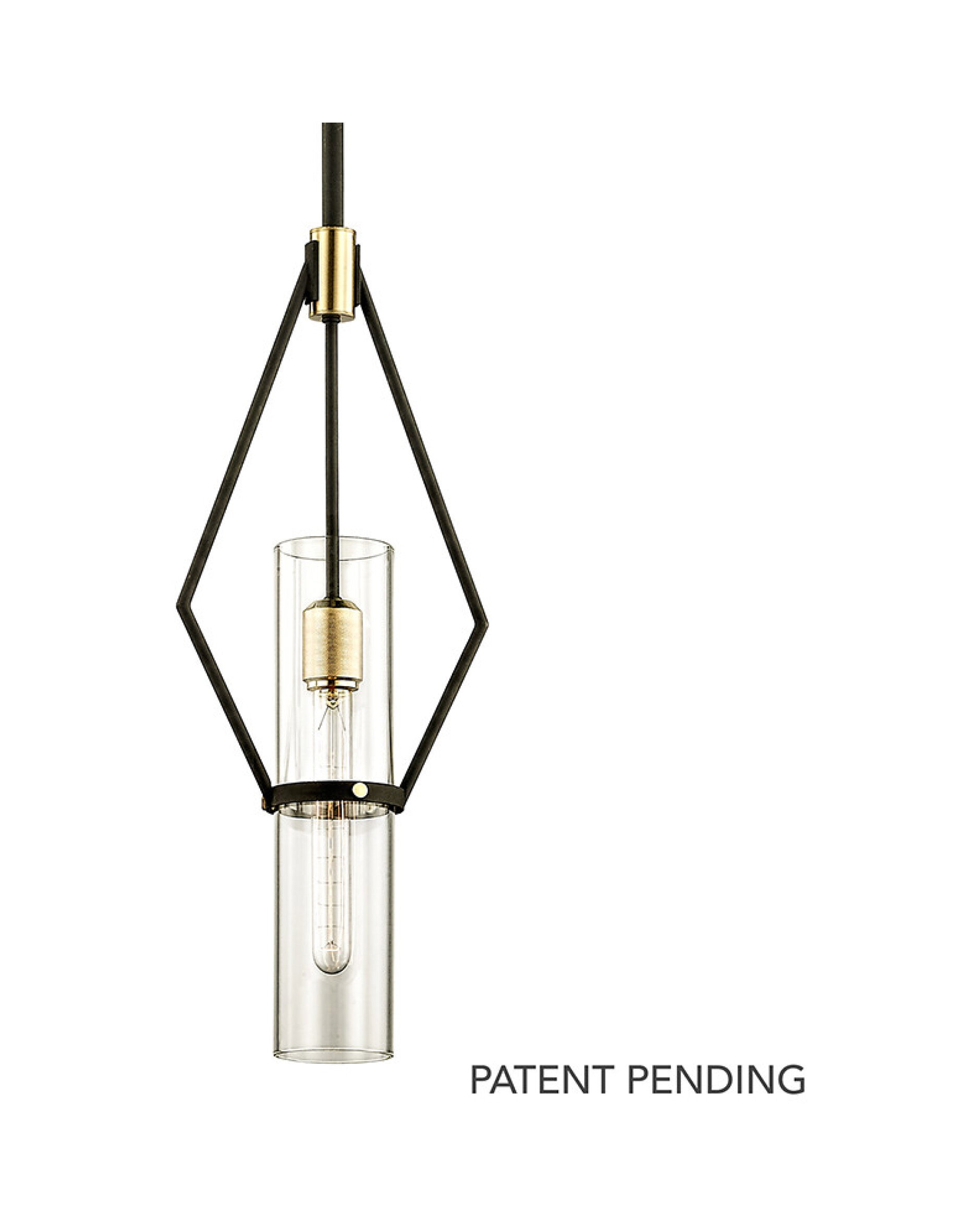 Raef taklampe bronse