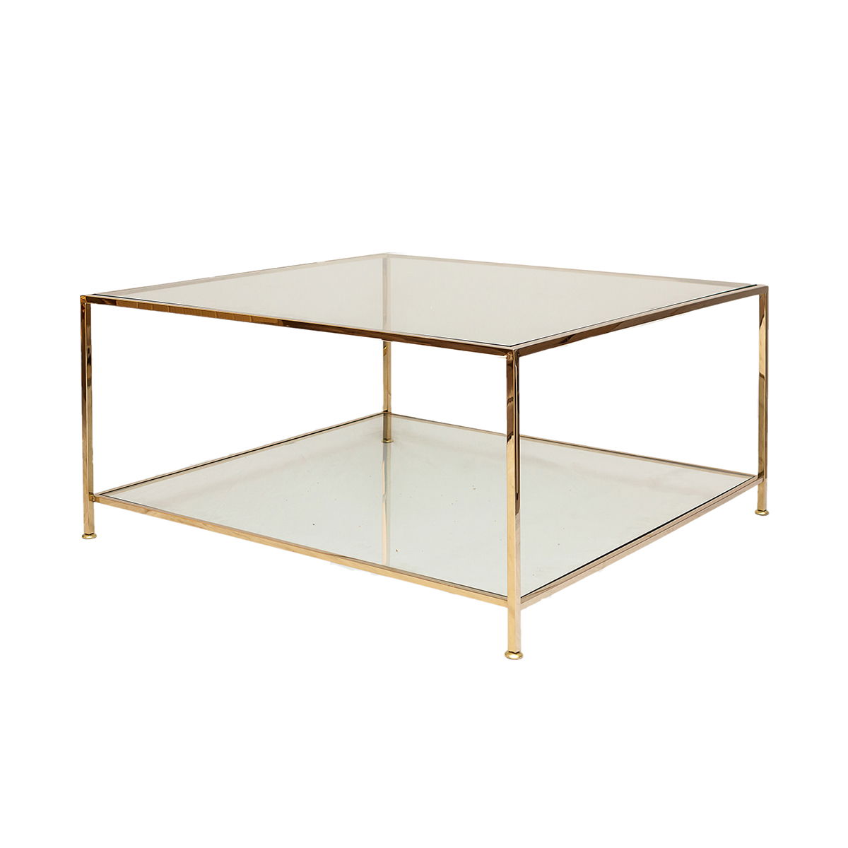 Big Square soffbord mässing