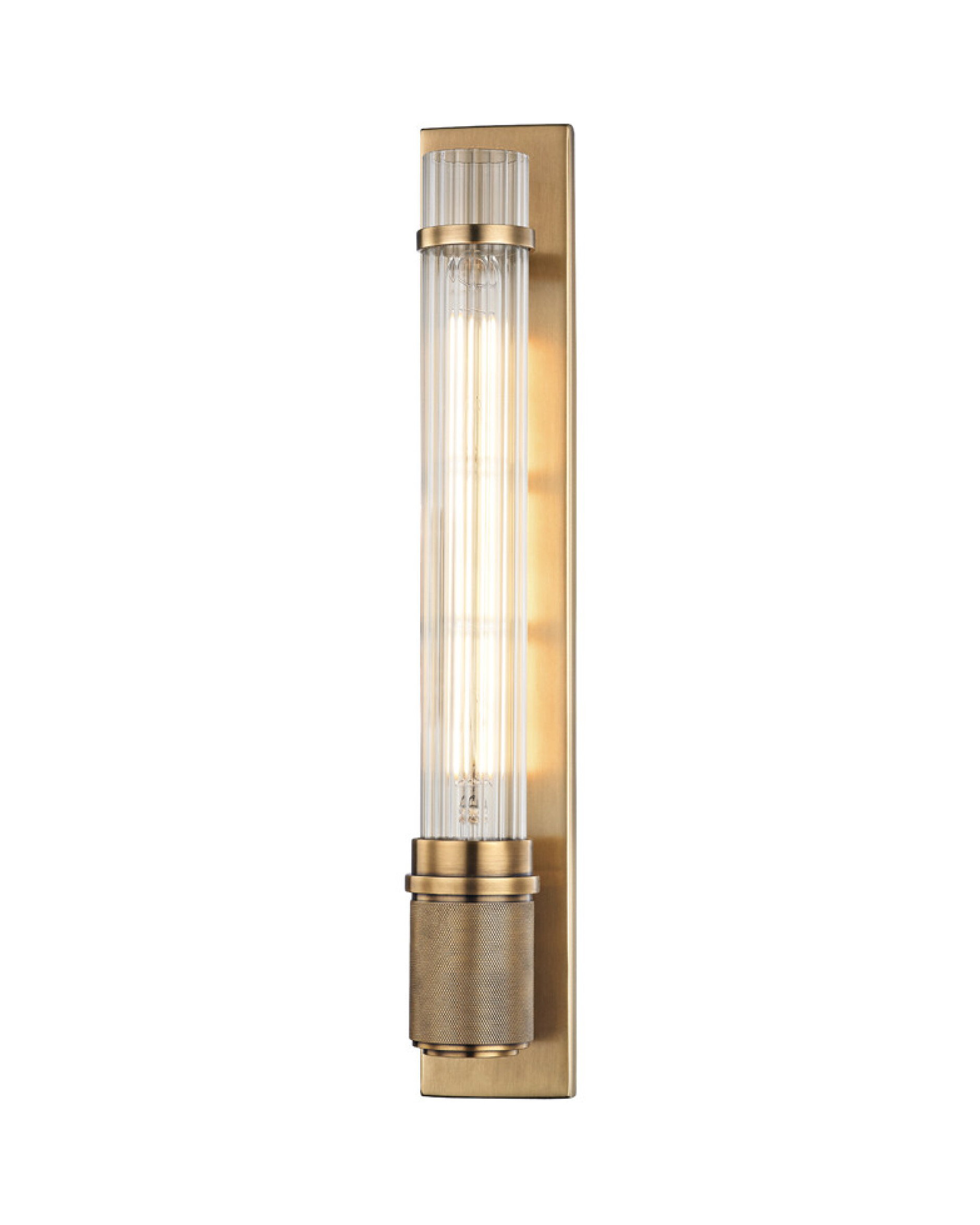 Shaw Wall Scone Antique Brass