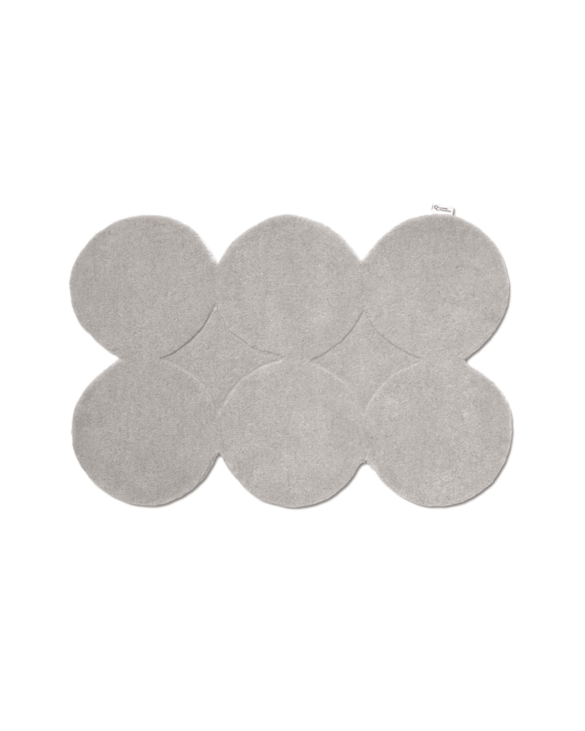 Dots dörrmatta silver