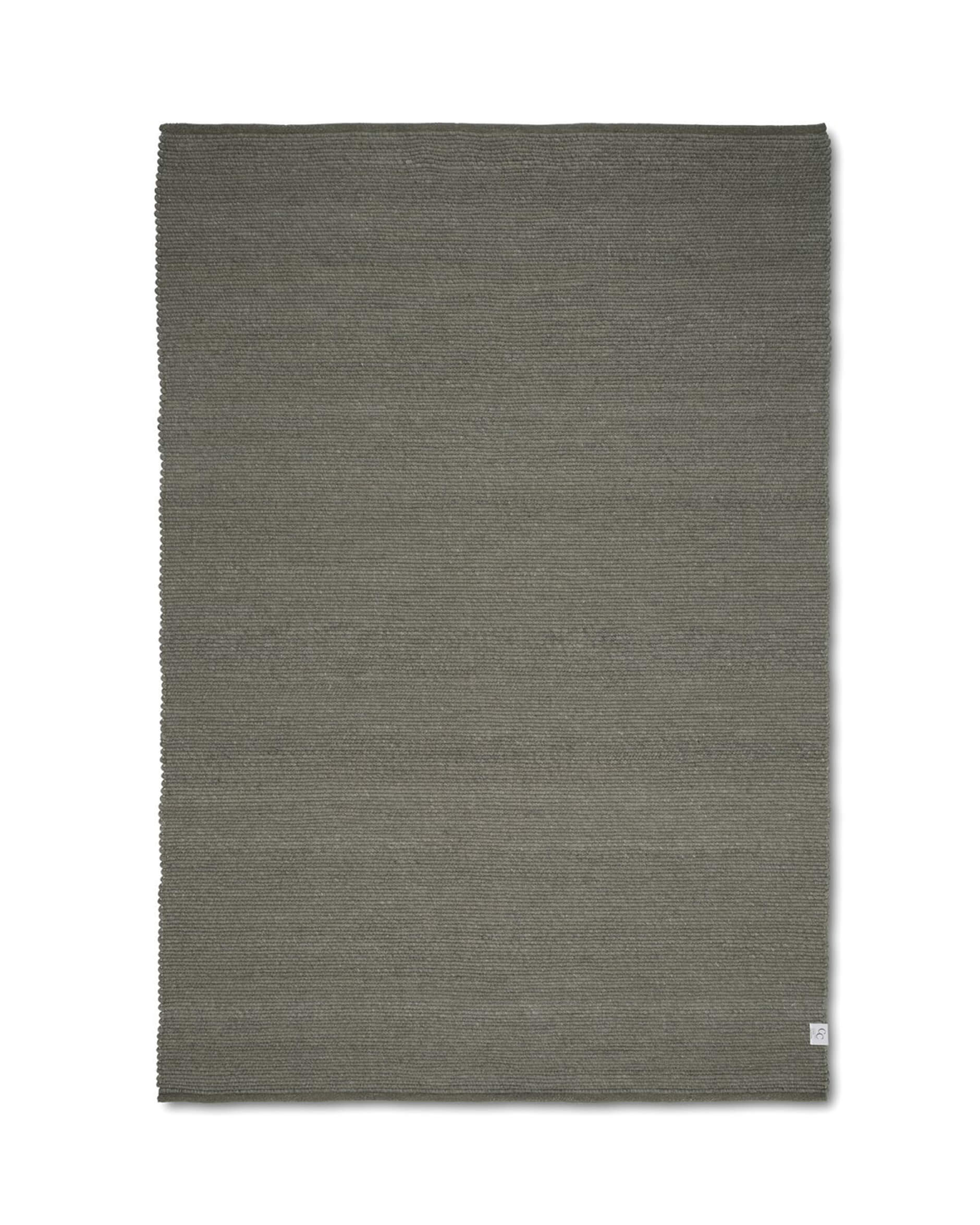 Merino Rug Dark Green