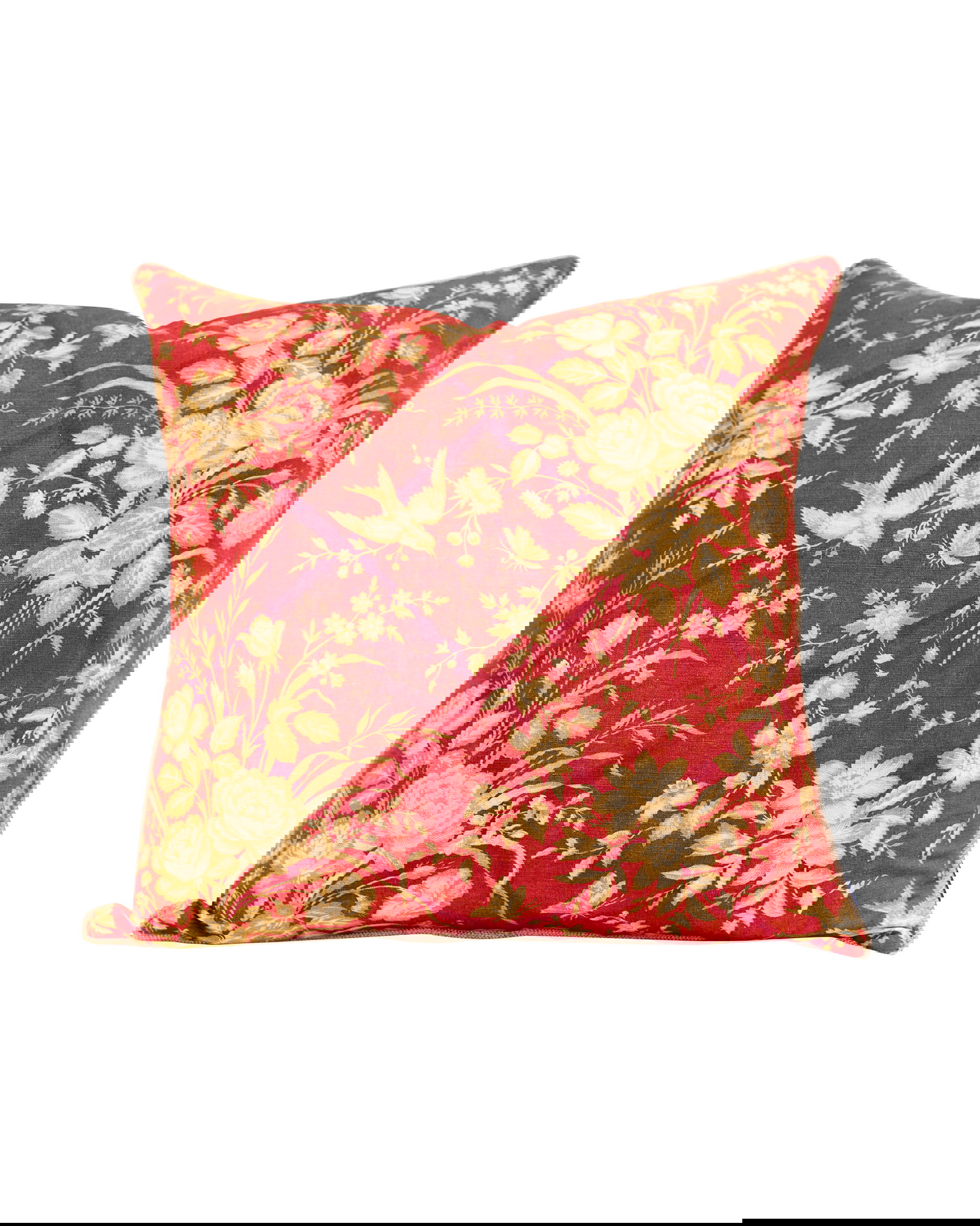 Eliza Floral Kissenhülle sunbaked red