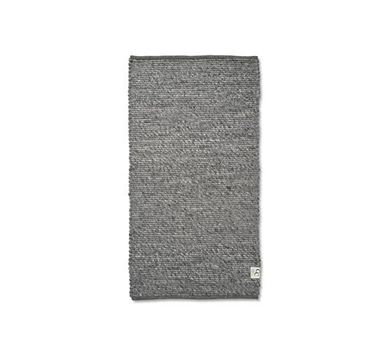 Granit - Merino gångmatta grå