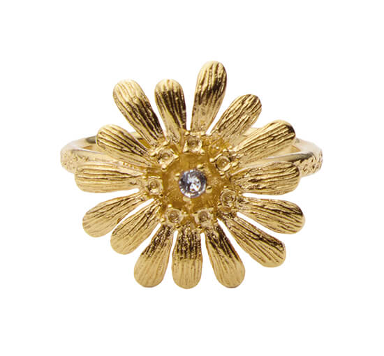 Daisy ring crystal