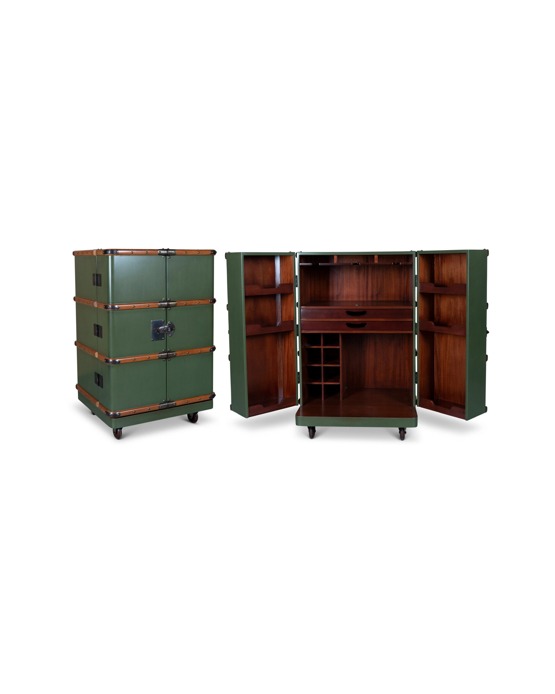 Polo Club barschrank grün