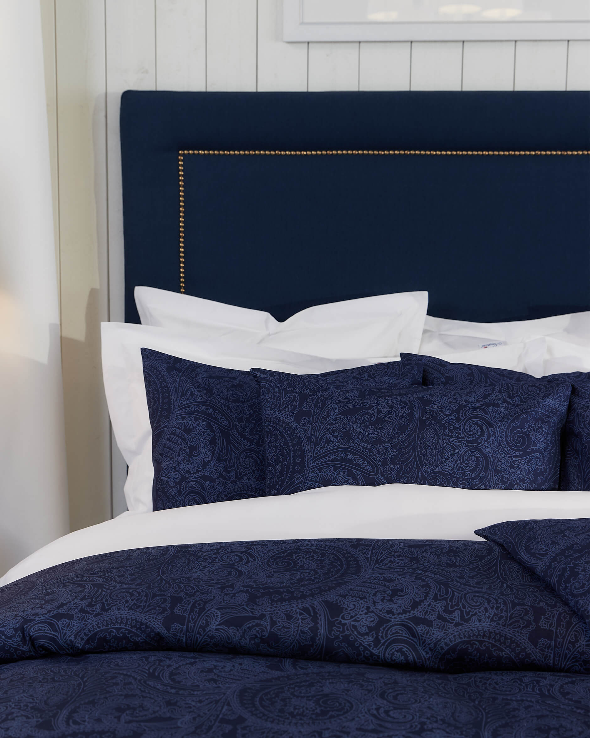 Linton sänggavel indigo