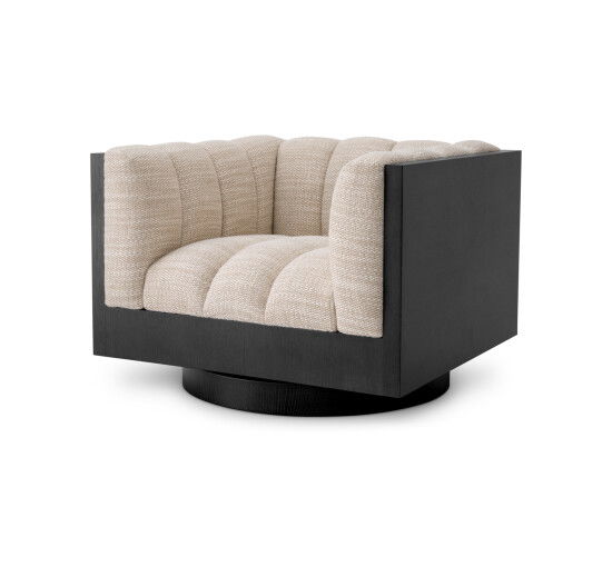 Davide Swivel Chair Skyward sand