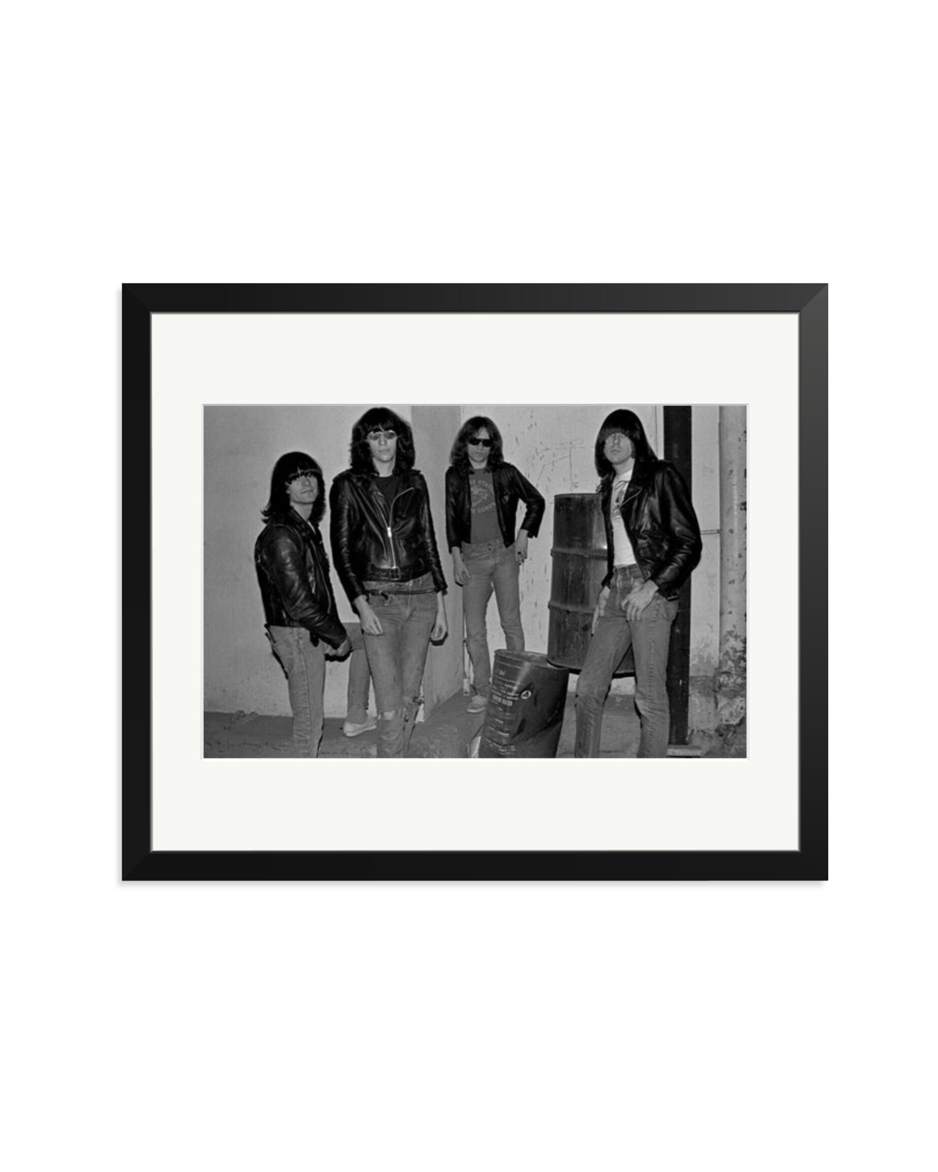 Joey Ramone and The Ramones 1978 Black / Large