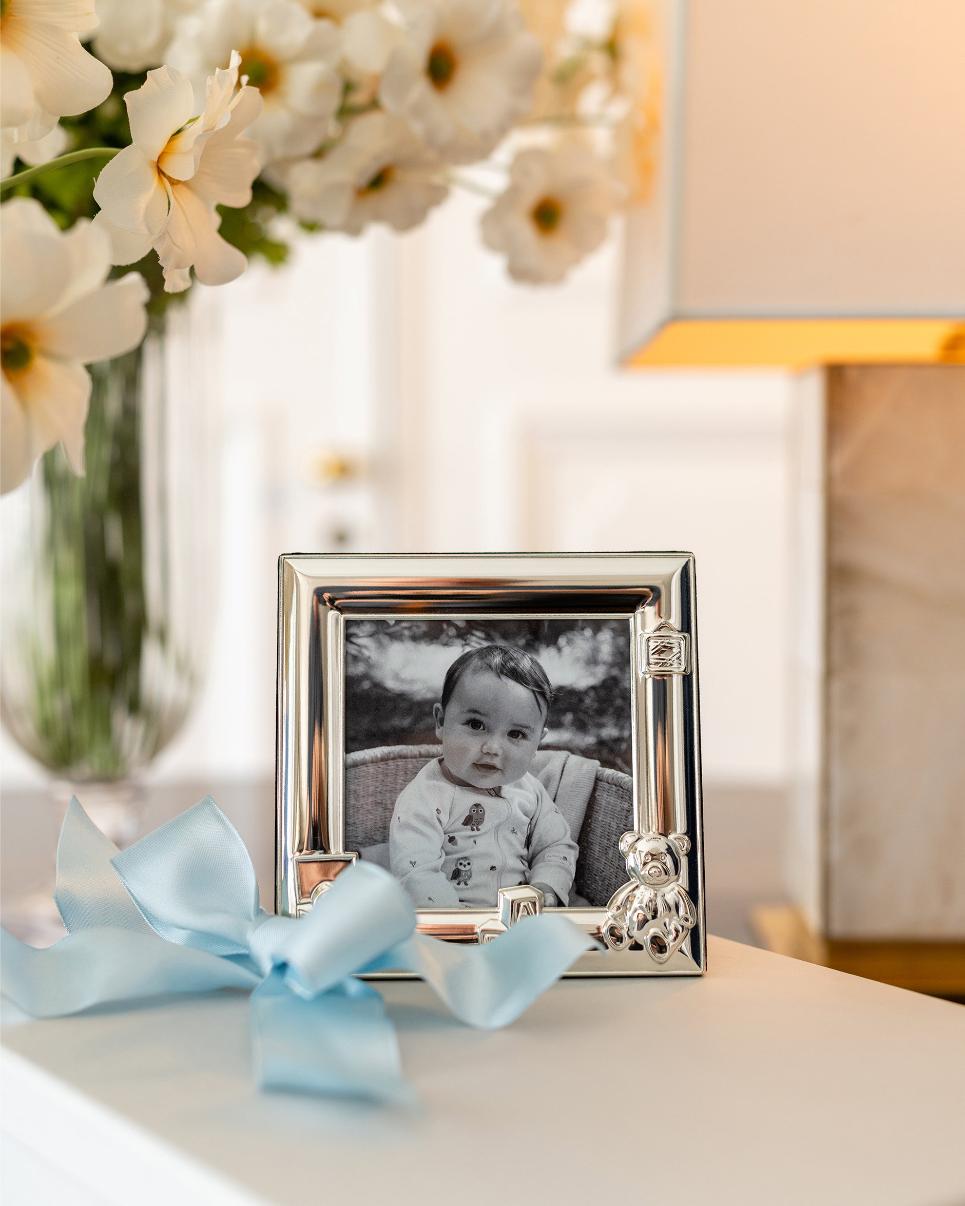 Teddy photo frame