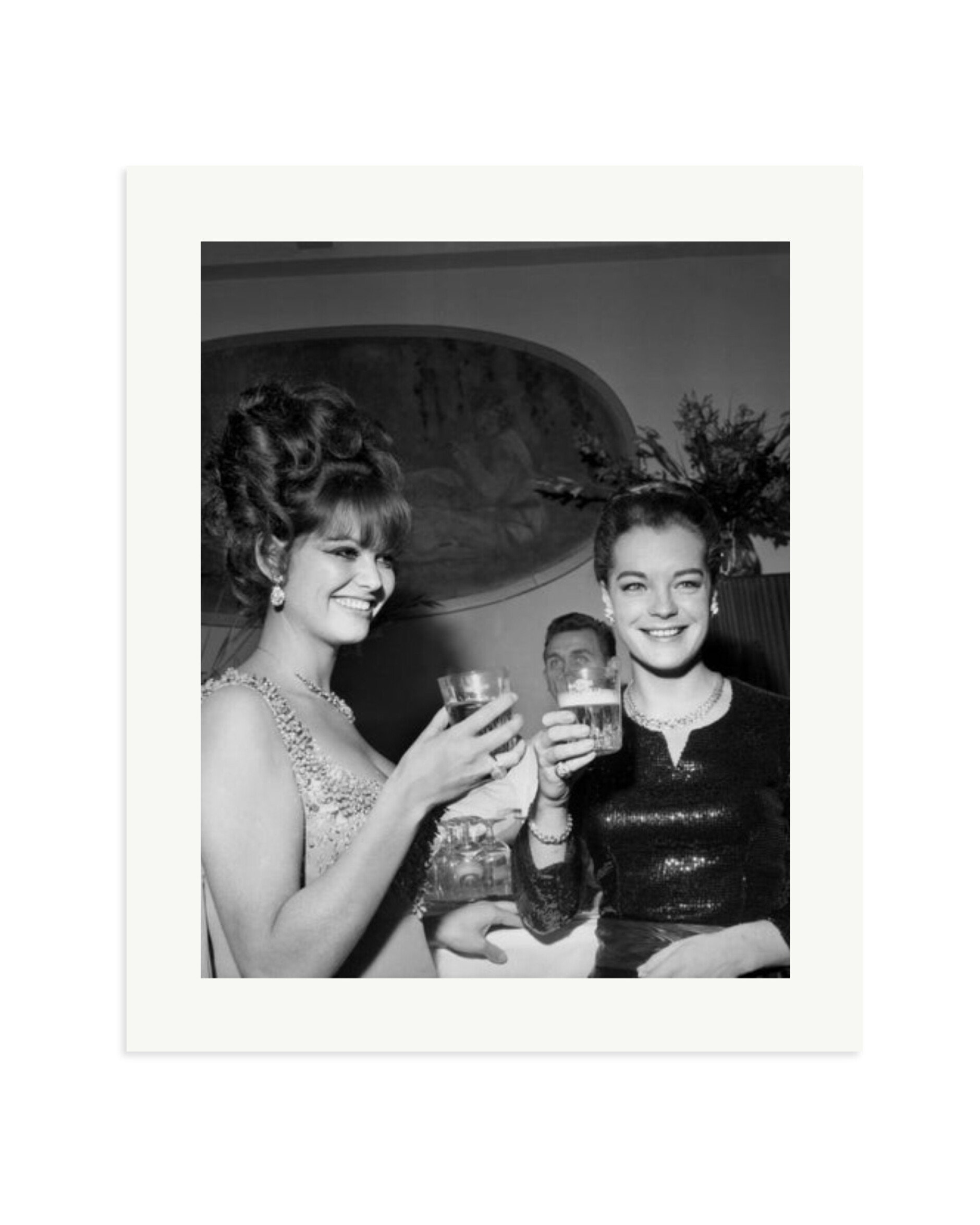 Claudia Cardinale and Romy Schneider Print Only / Large