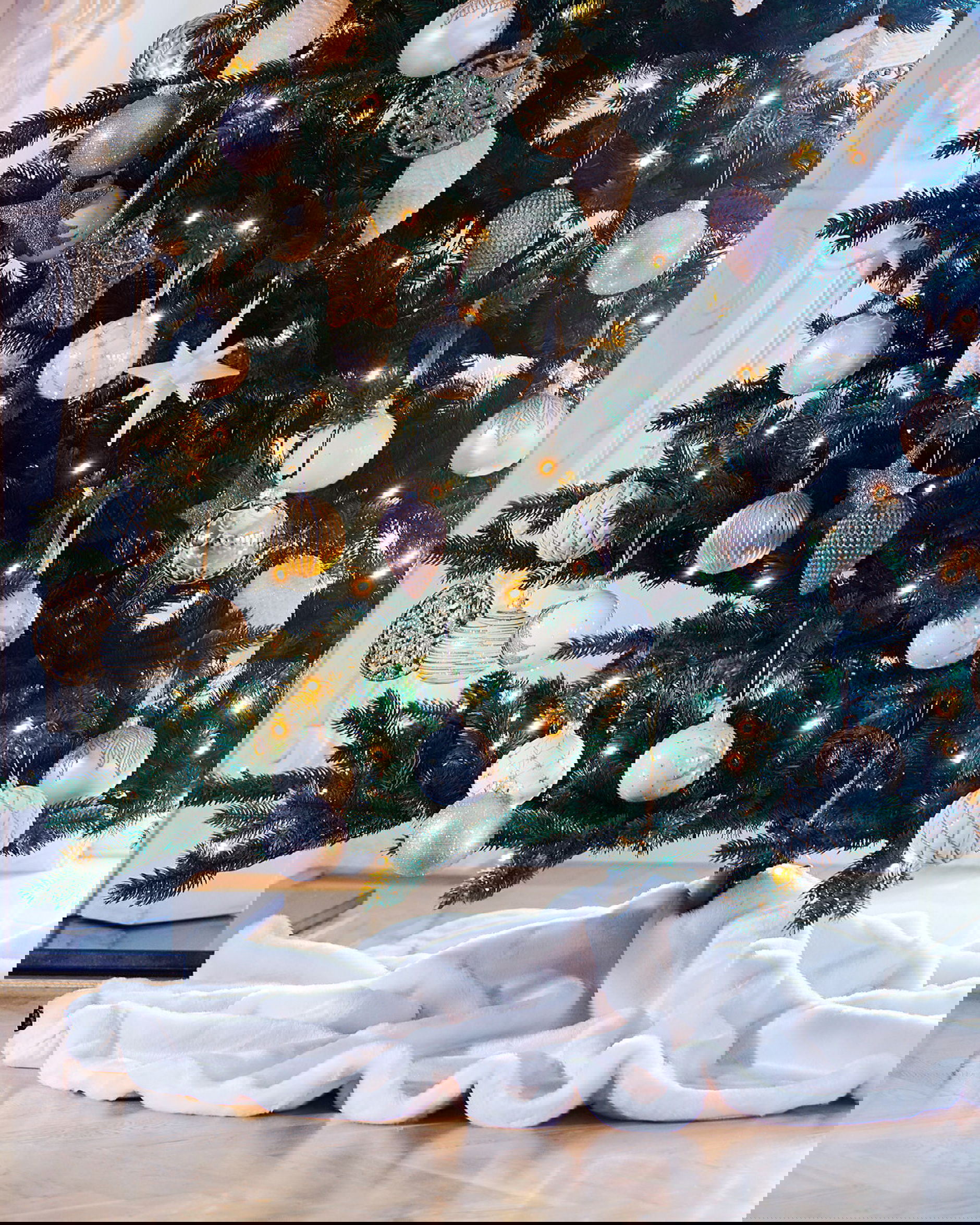 Aspen julgransmatta polar bear