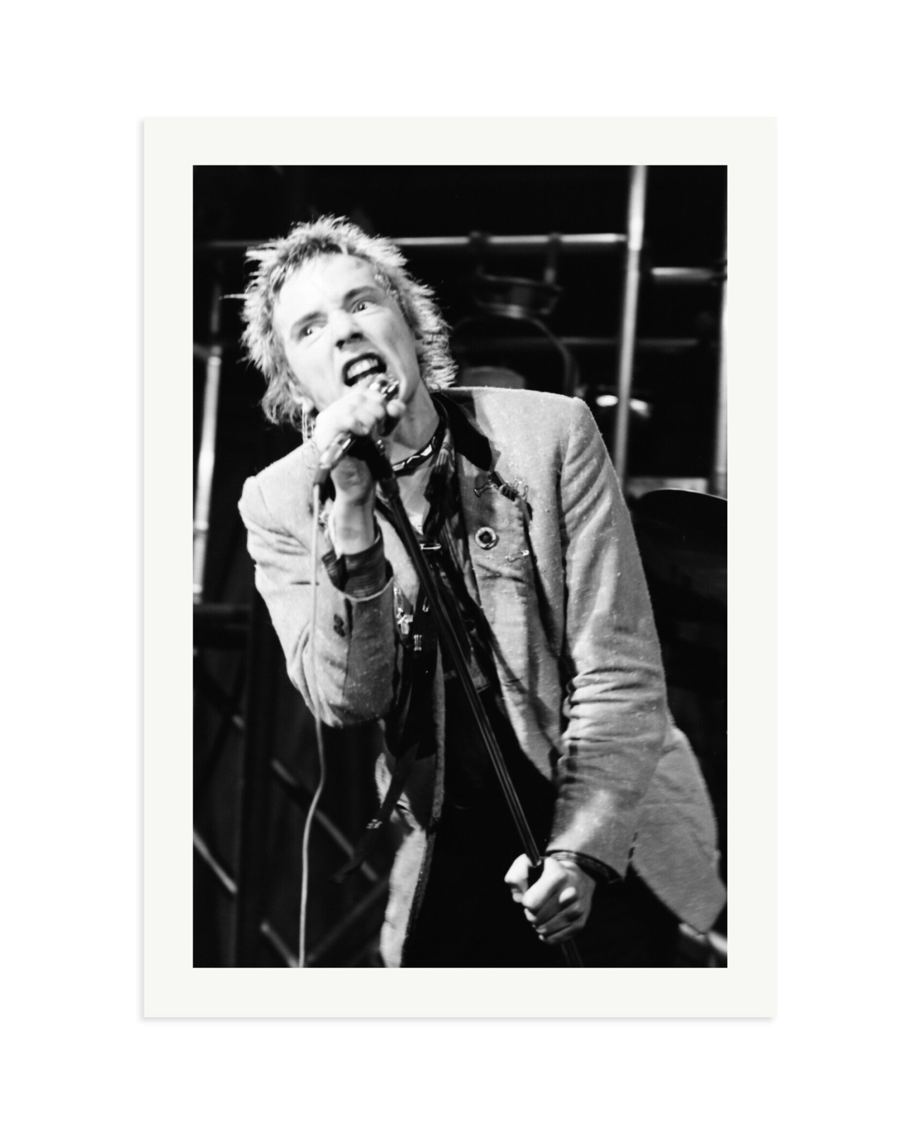 Johnny Rotten, 1977 Print Only / XXL