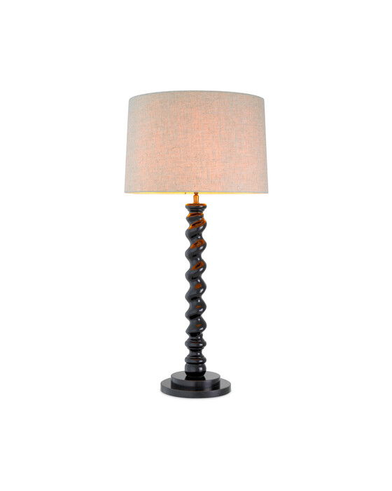 Massimo bordslampa piano black