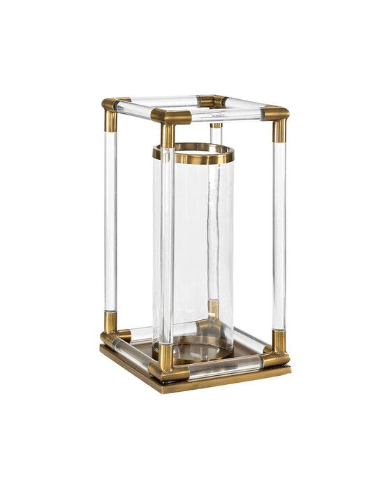 Baltimore lyslykt antikk messing