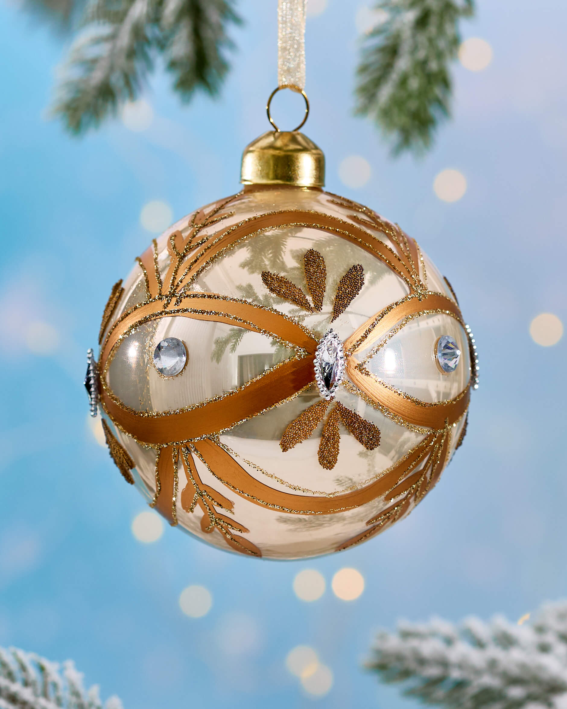 Marcel Bauble White 3-pack