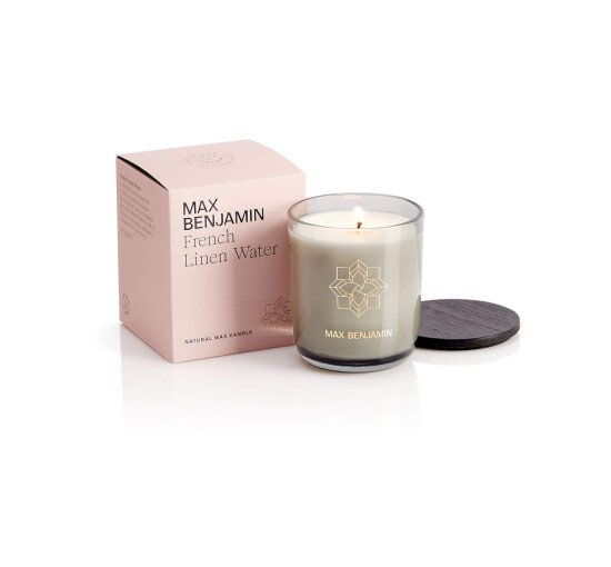 French Linen Water - Seville Orange Blossom Scented Candle