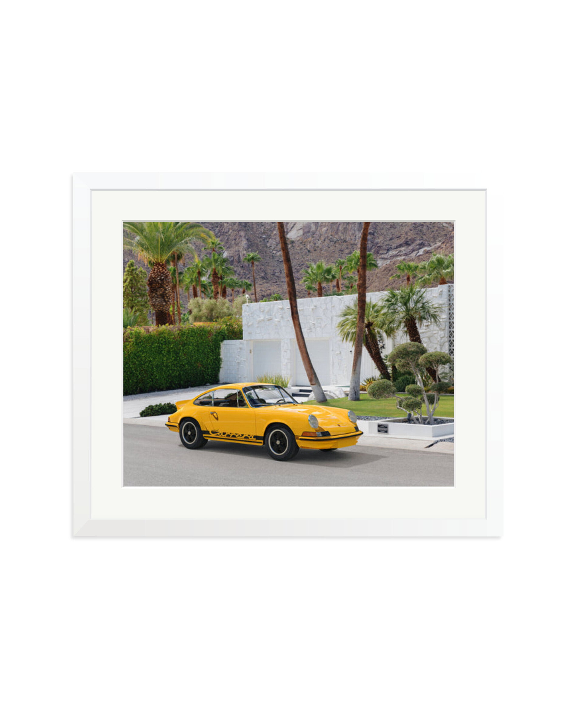 Porsche Carrera RS in Palm Springs White / Large