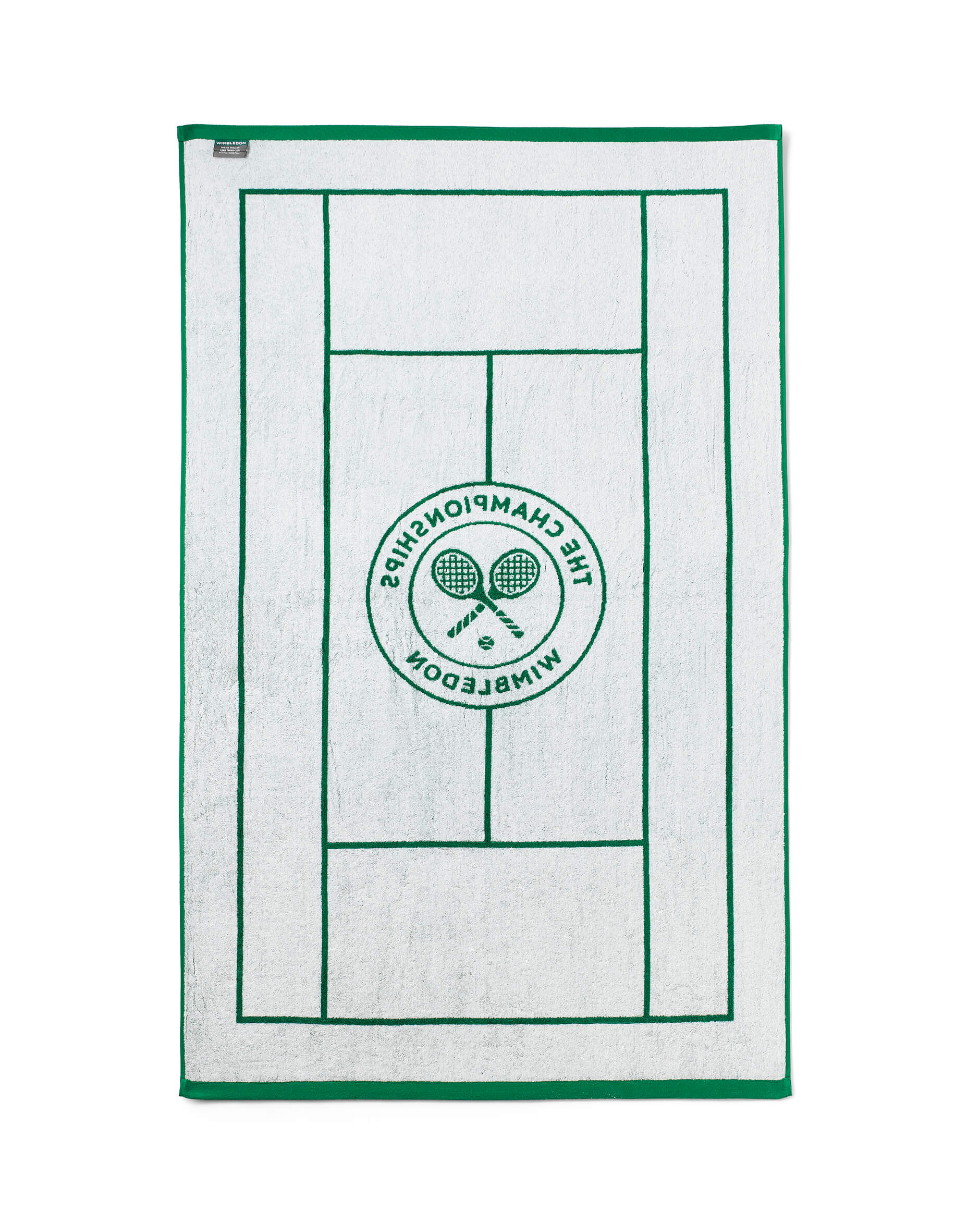 Wimbledon Tennis Court handduk grön