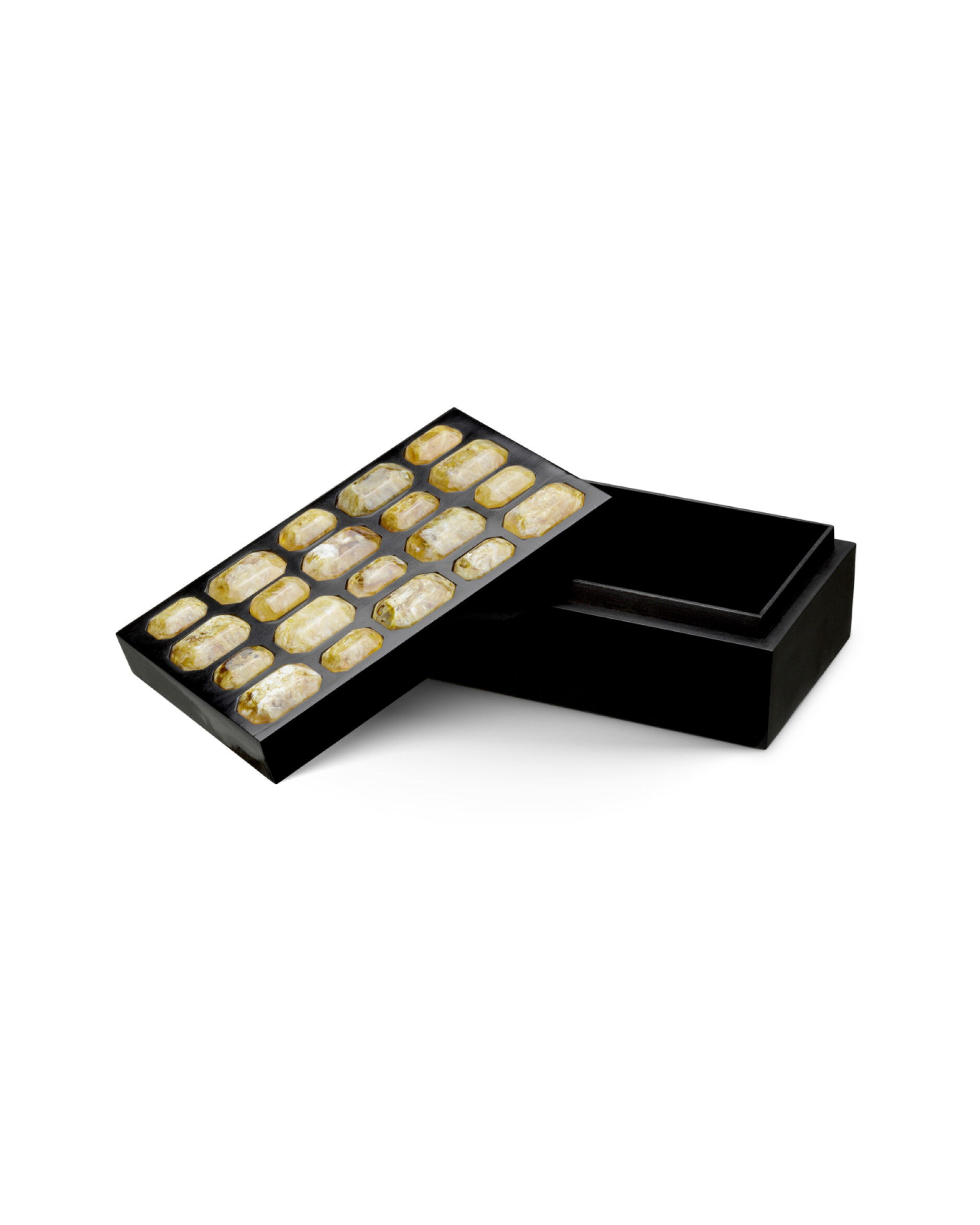 Lucida förvaringsask gul S