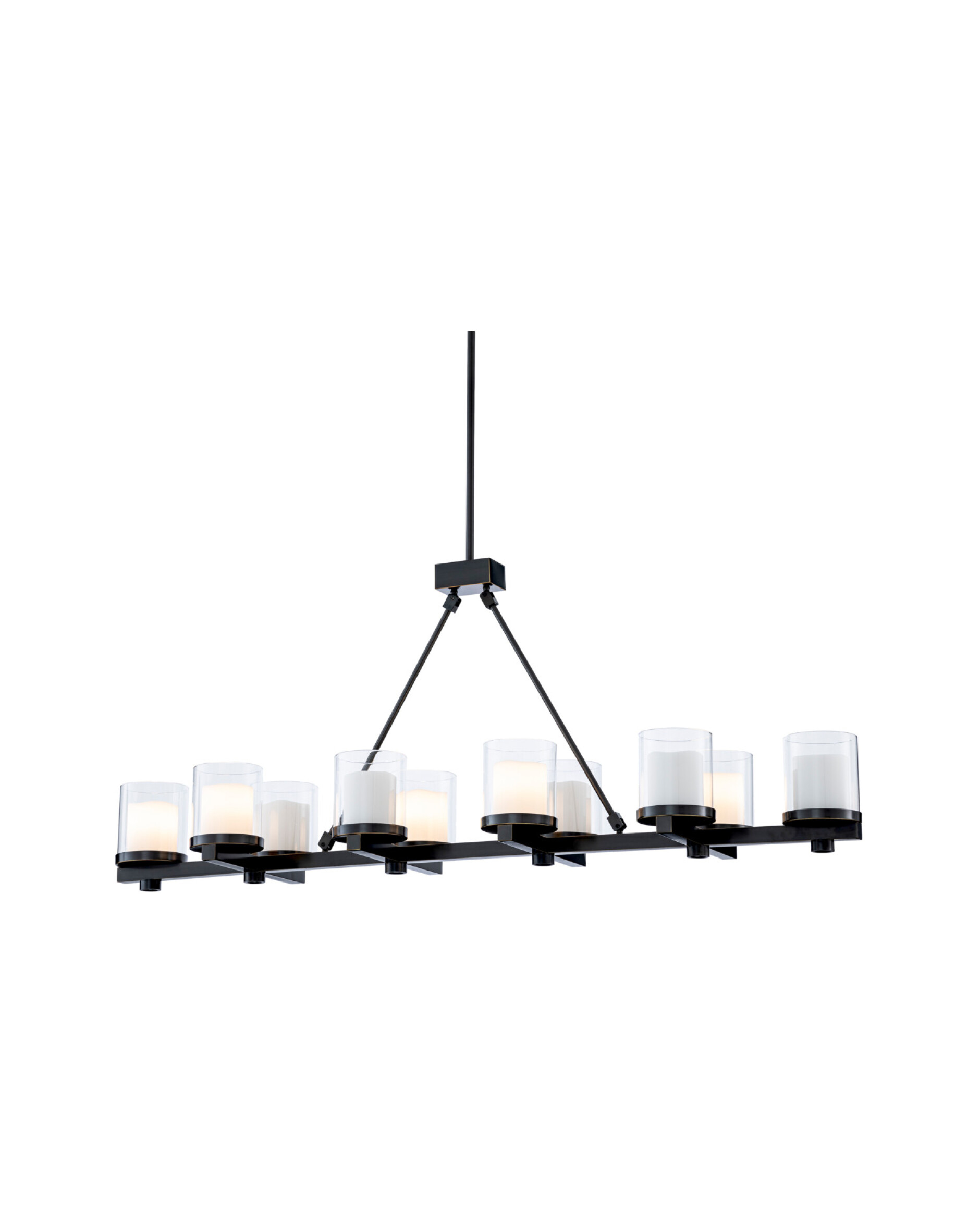 Donovan kroonluchter brons